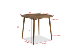 Weldon Brown Counter Height Table - MyWaynesHome #