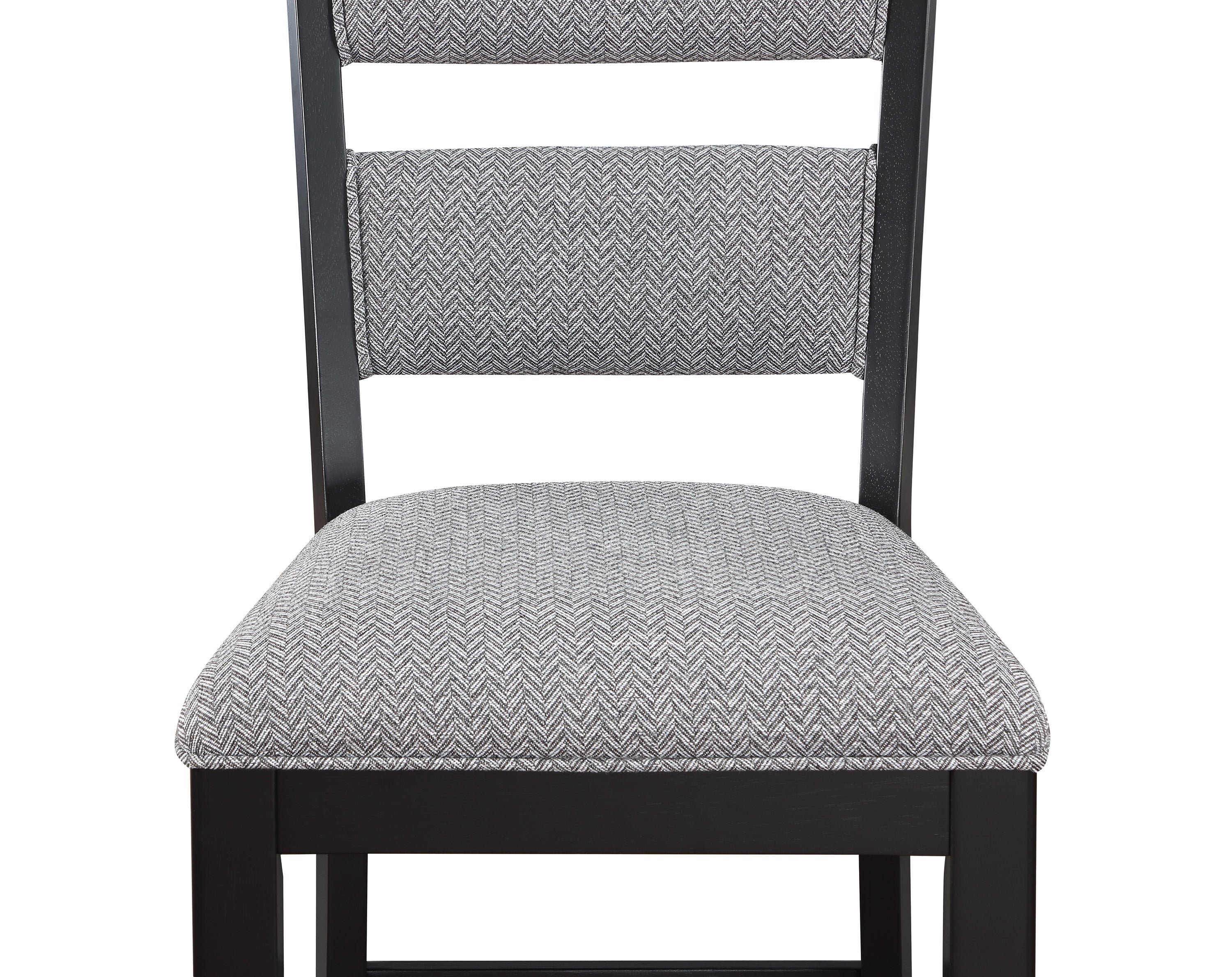 Frey Black/Gray Counter Height Chair, Set of 2 - MyWaynesHome #