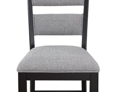 Frey Black/Gray Counter Height Chair, Set of 2 - MyWaynesHome #