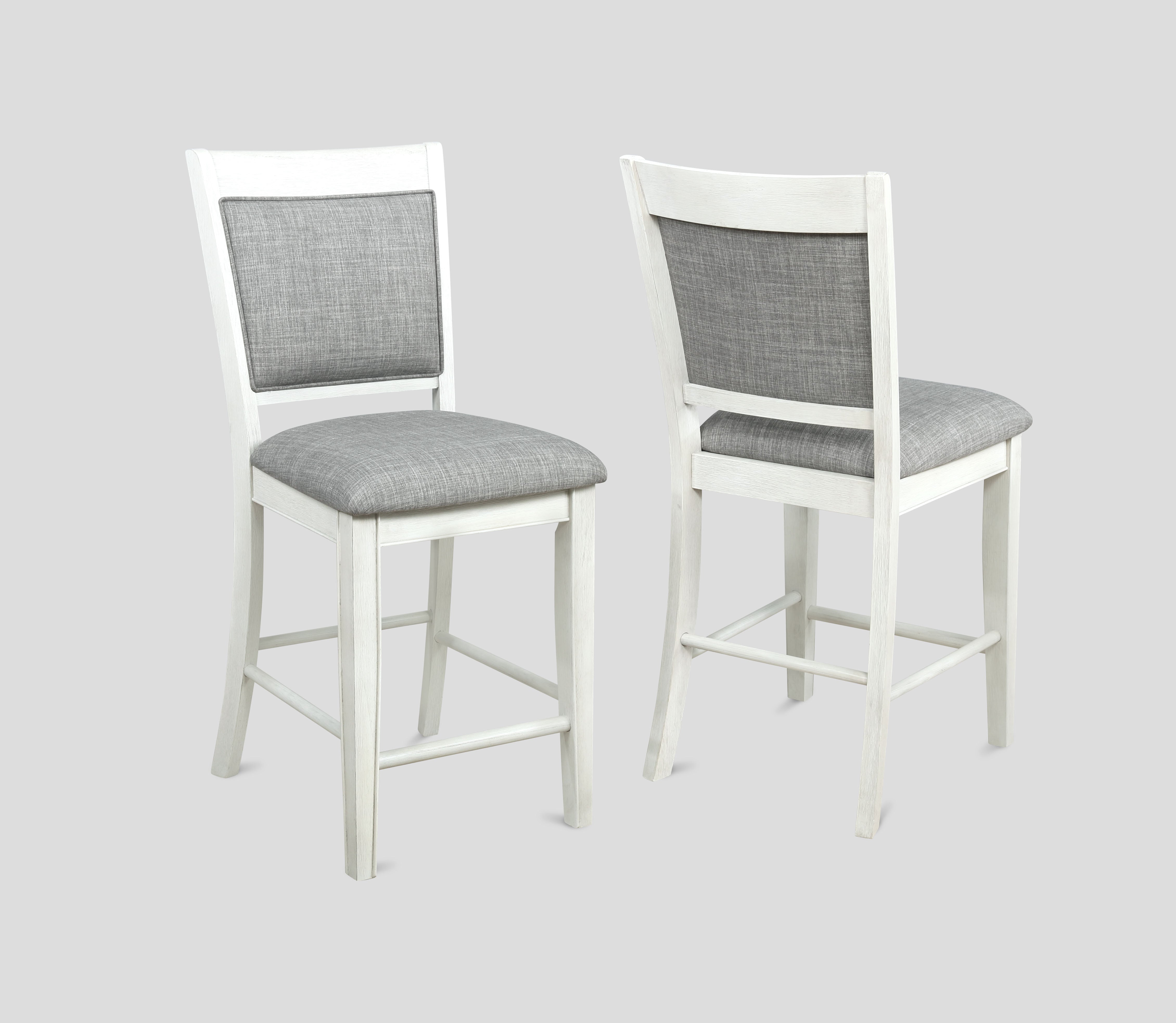 Fulton Chalk/White Counter Height Dining Set - MyWaynesHome #