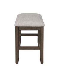 Fulton Gray Counter Height Dining Bench - MyWaynesHome #