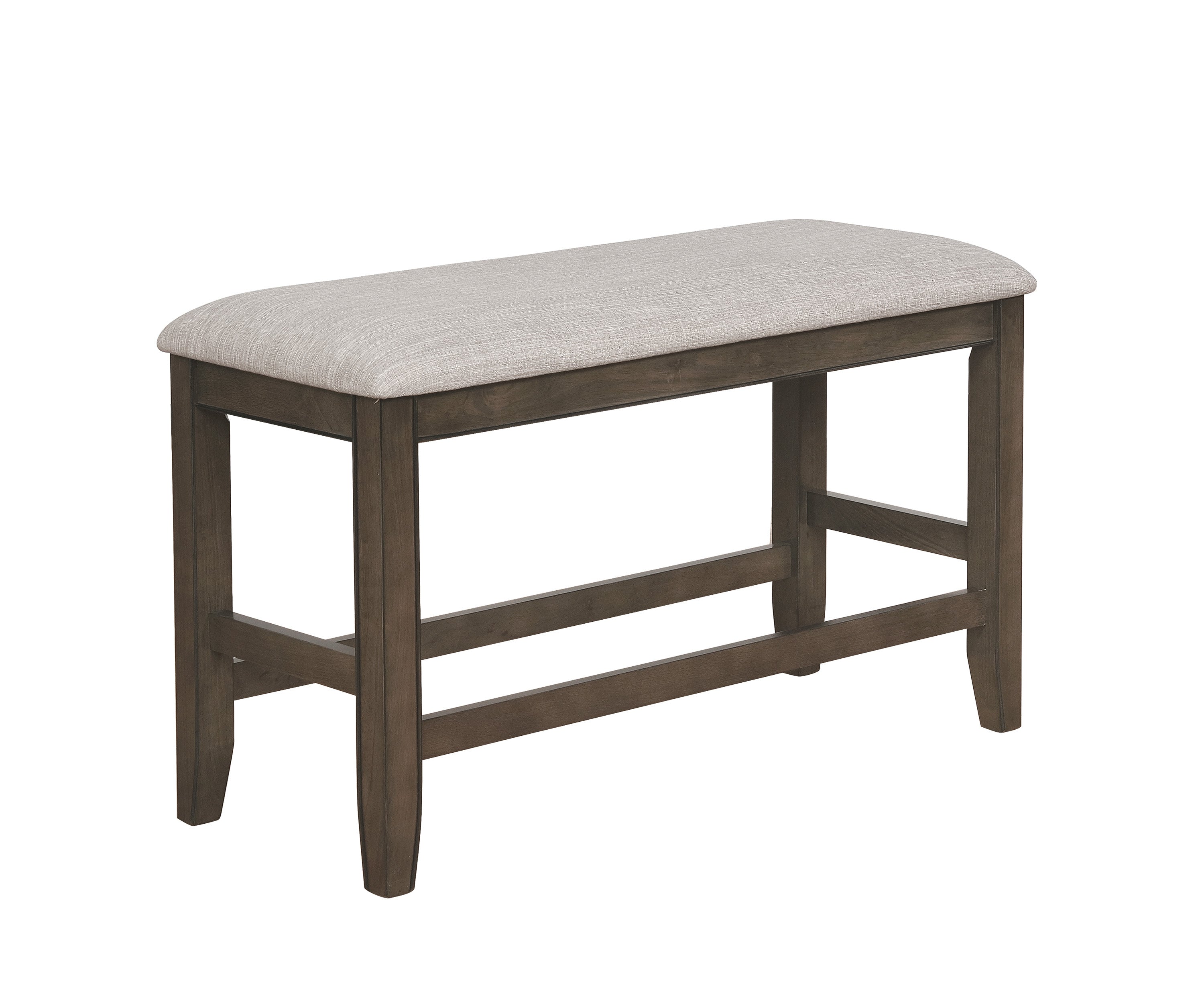 Fulton Gray Counter Height Dining Bench - MyWaynesHome #
