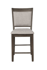 Fulton Gray Counter Height Chair, Set of 2 - MyWaynesHome #