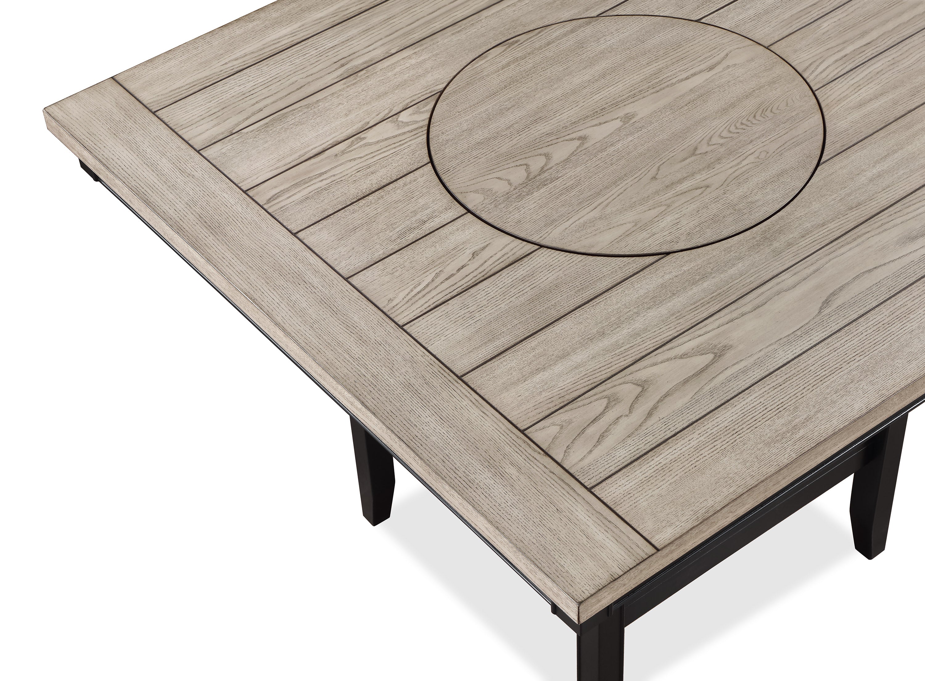 Fulton Charcoal/Light Gray Counter Hight Table - MyWaynesHome #