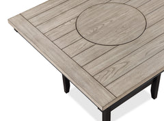 Fulton Charcoal/Light Gray Counter Hight Table - MyWaynesHome #