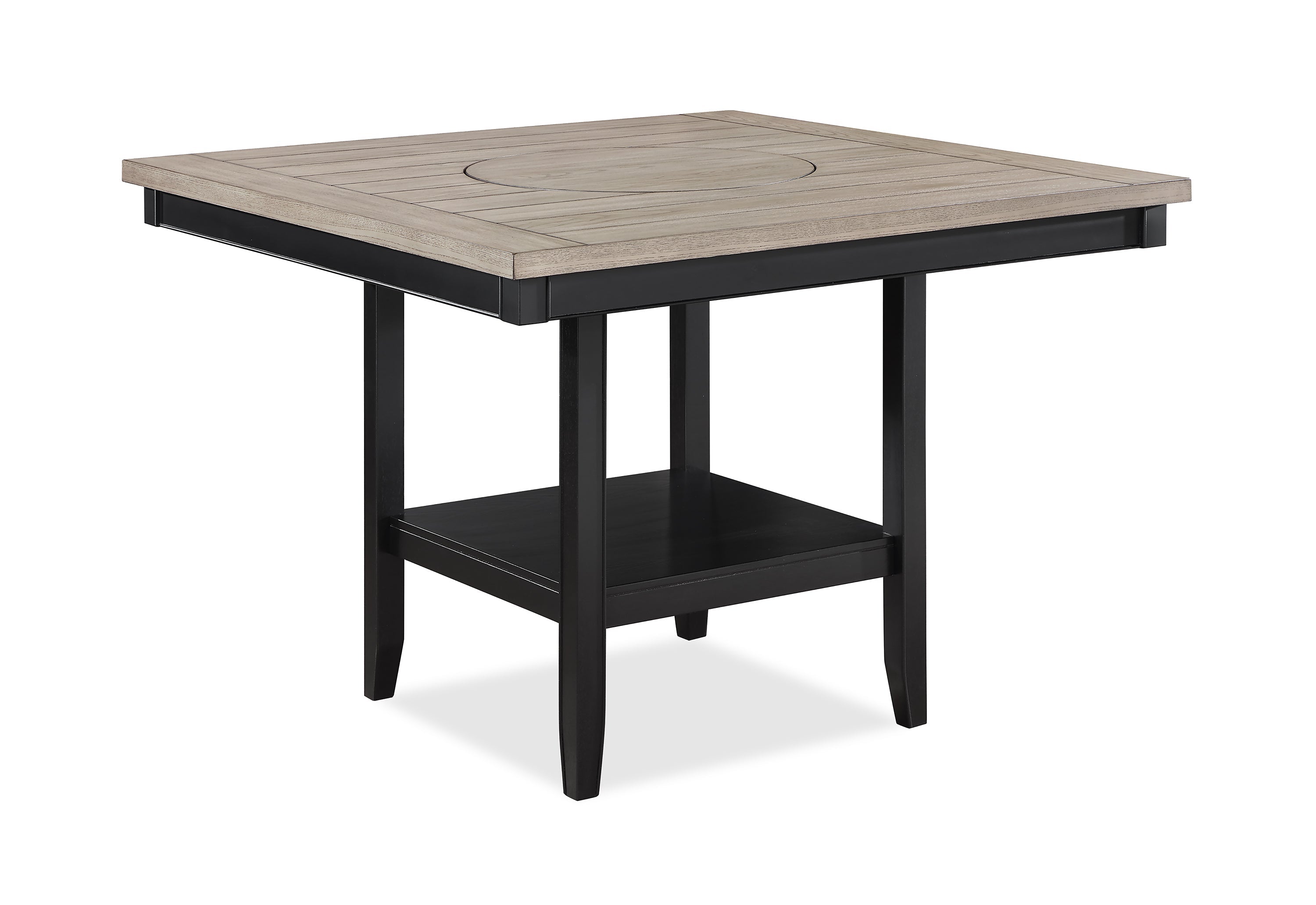 Fulton Charcoal/Light Gray Counter Hight Table - MyWaynesHome #