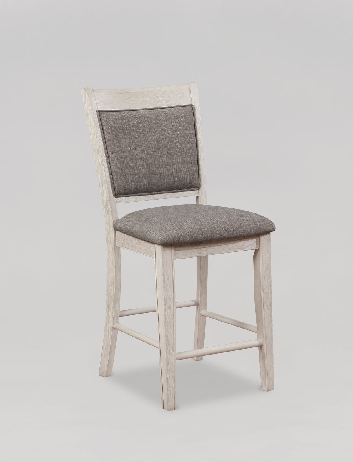 Fulton White Counter Height Chair, Set of 2 - MyWaynesHome #