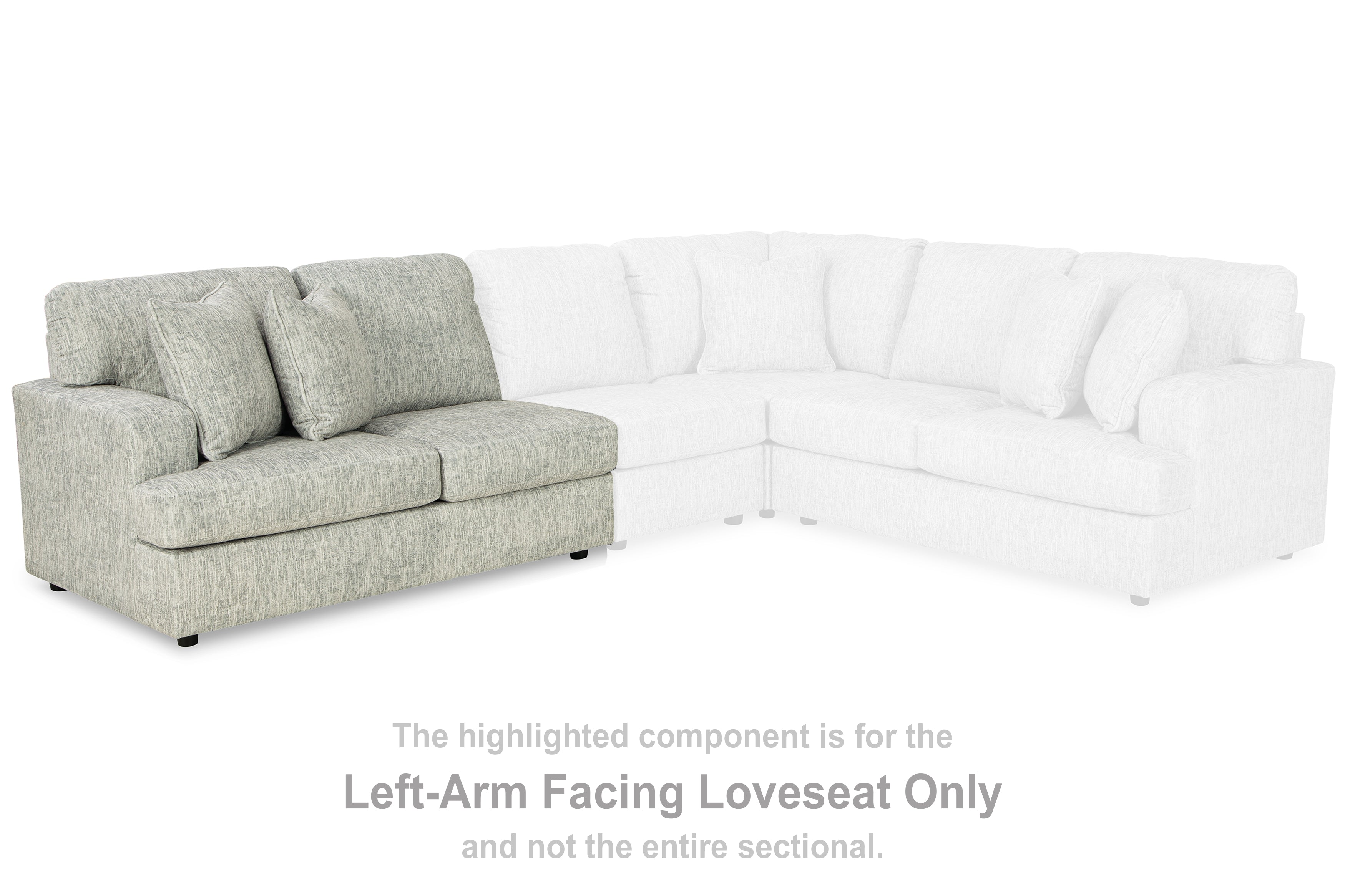 Playwrite Left-Arm Facing Loveseat