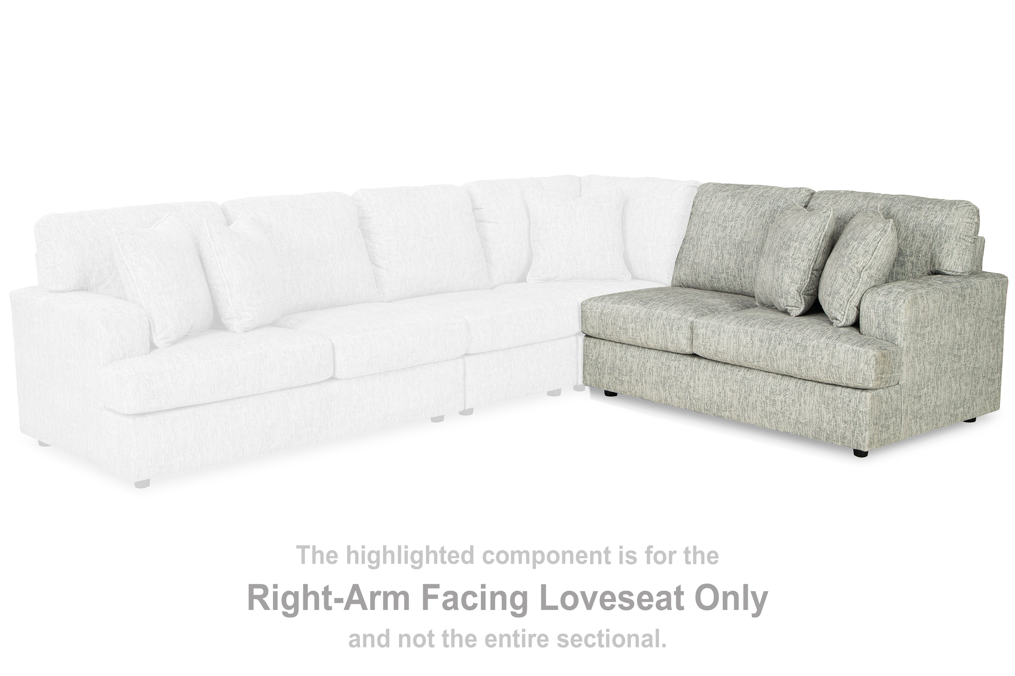 Playwrite Right-Arm Facing Loveseat