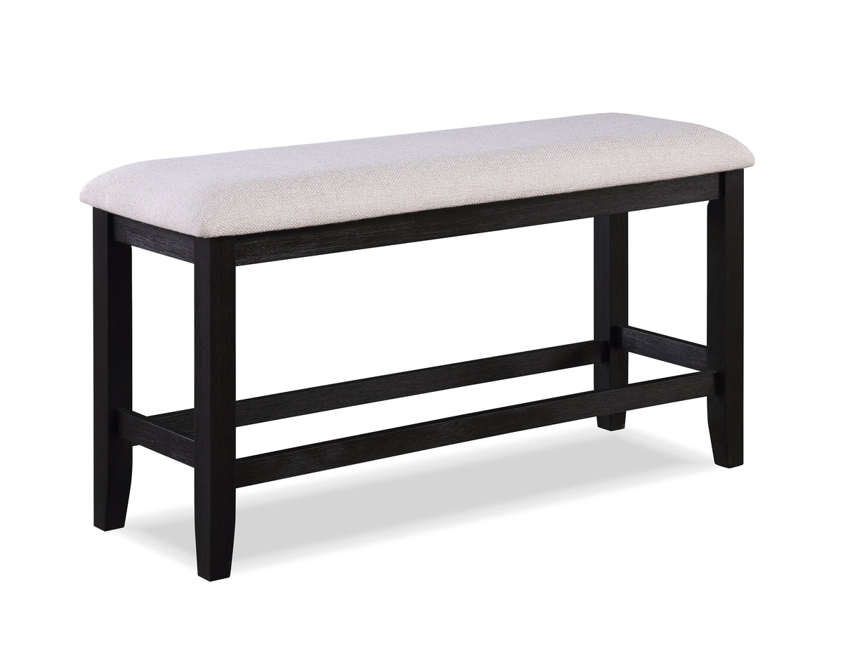 Regent Charcoal Black Counter Height Benc - MyWaynesHome #