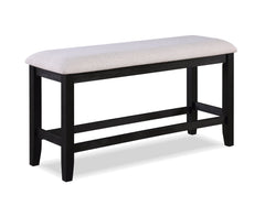 Regent Charcoal Black Counter Height Benc - MyWaynesHome #