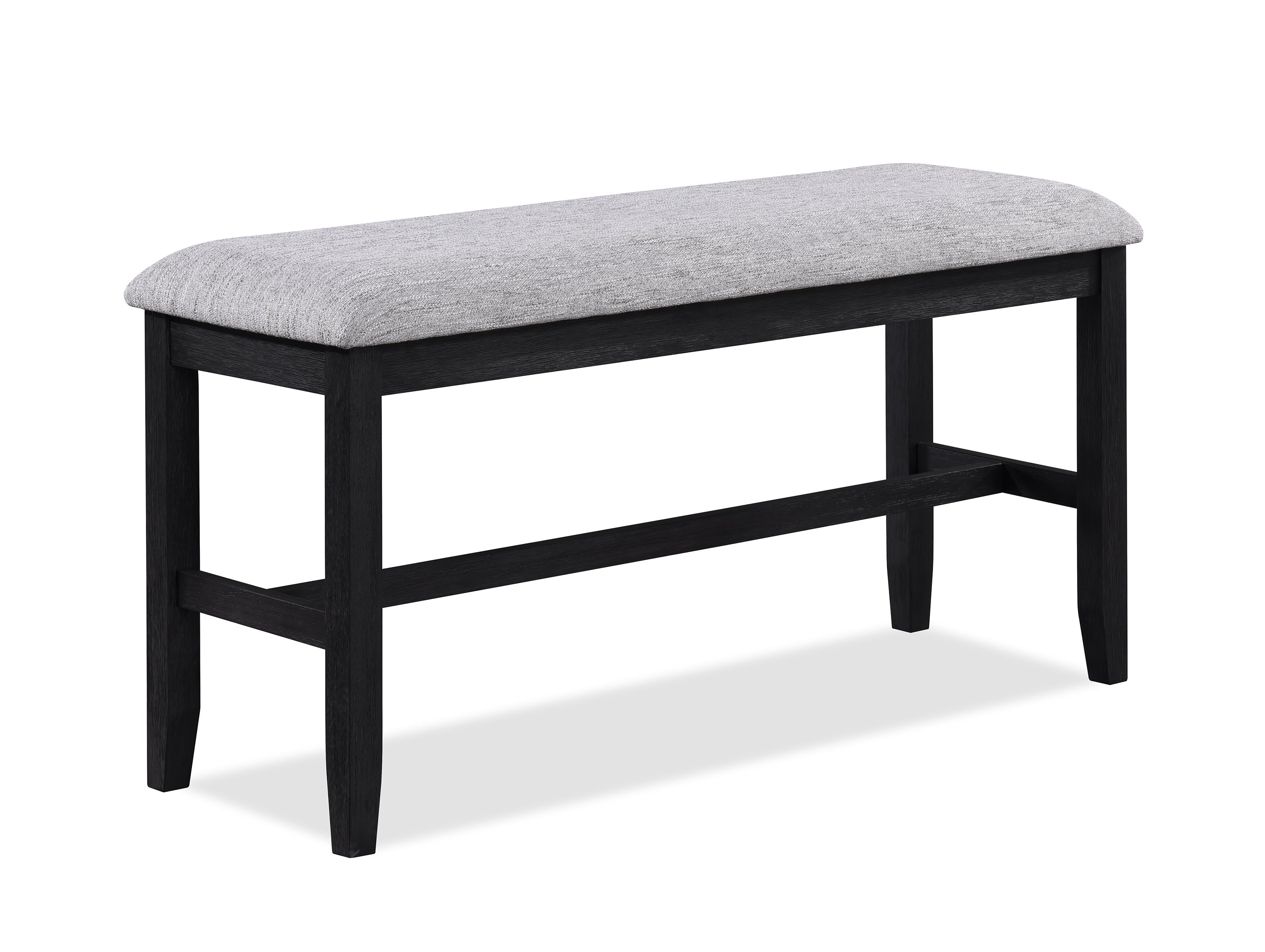Buford Charcoal/Black Extendable Counter Height Dining Set - MyWaynesHome #