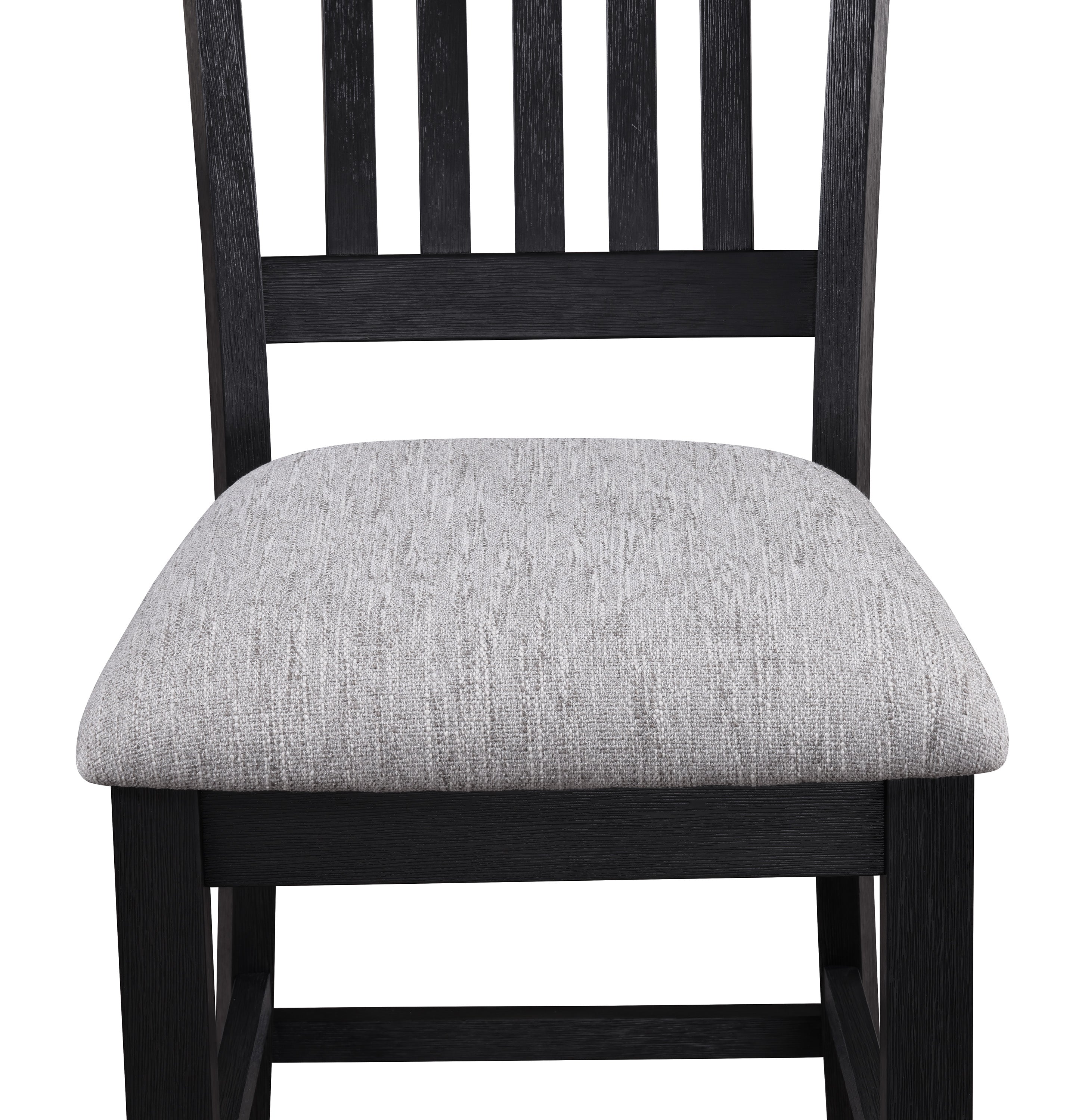 Buford Charcoal Black/Light Gray Counter Height Chair, Set of 2 - MyWaynesHome #
