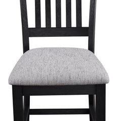 Buford Charcoal Black/Light Gray Counter Height Chair, Set of 2 - MyWaynesHome #