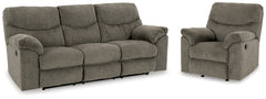 Alphons Reclining Sofa and Recliner