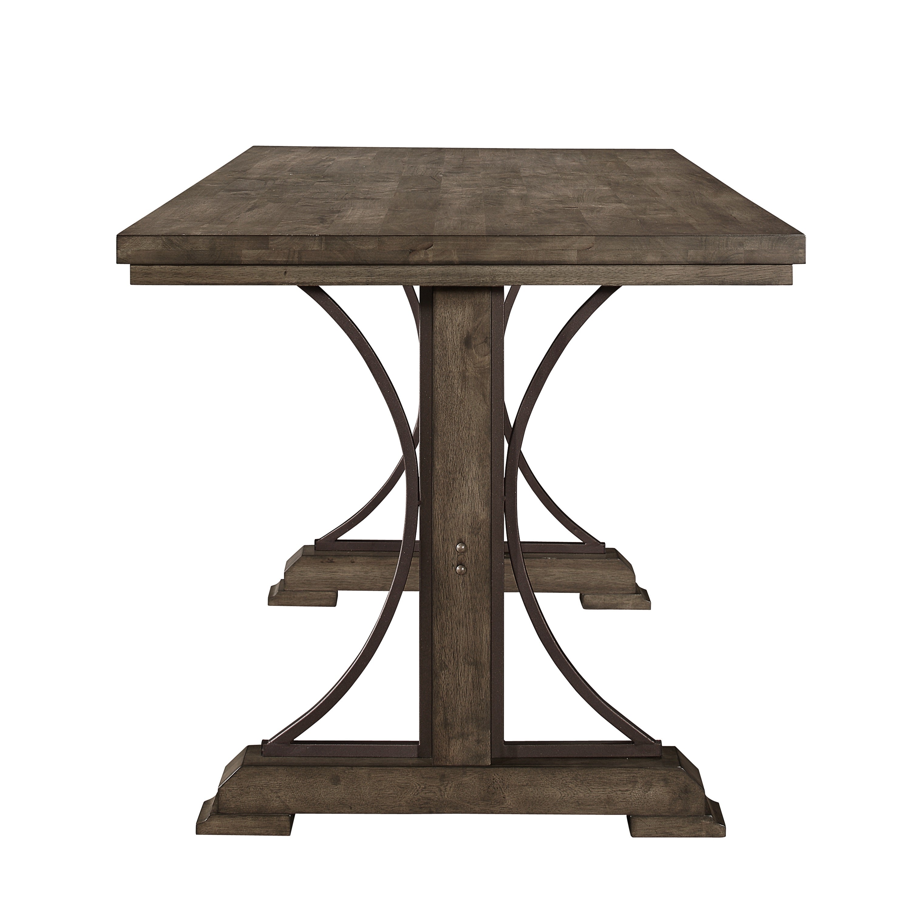 Quincy Grayish Brown Counter Height Table - MyWaynesHome #