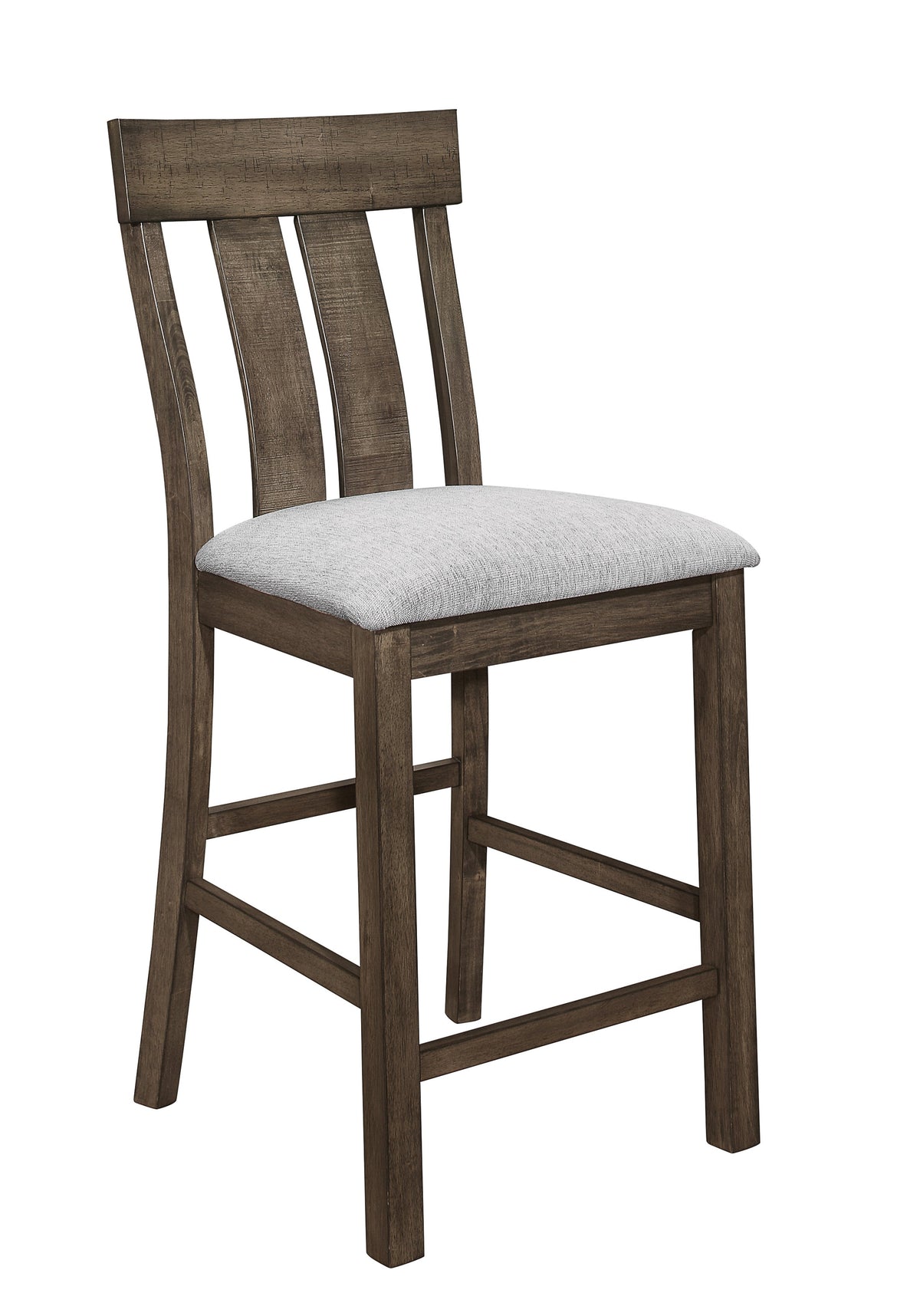 Quincy Grayish Brown Counter Height Chair, Set of 2 - MyWaynesHome #