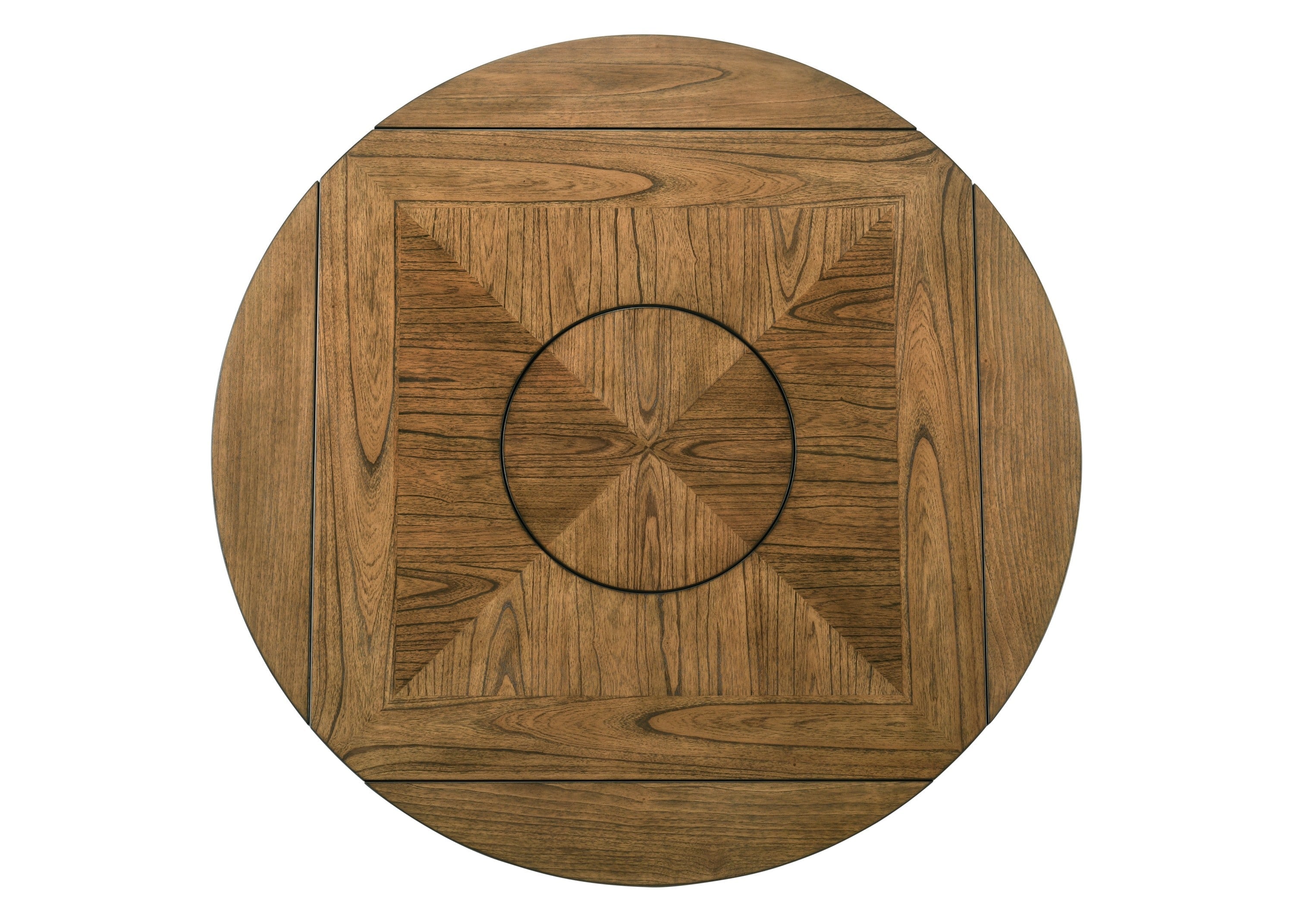 Oakly Brown Round/Square Counter Height Table - MyWaynesHome #