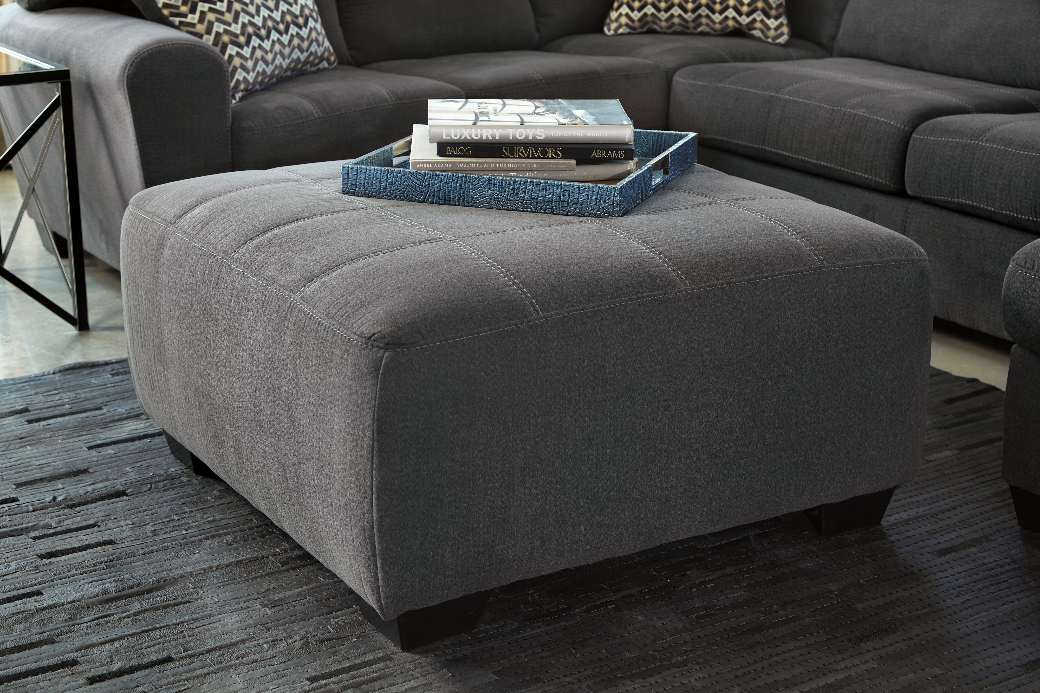 Ambee 3-Piece Sectional with Chaise and Ottoman