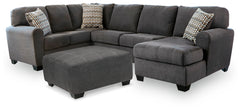 Ambee 3-Piece Sectional with Chaise and Ottoman