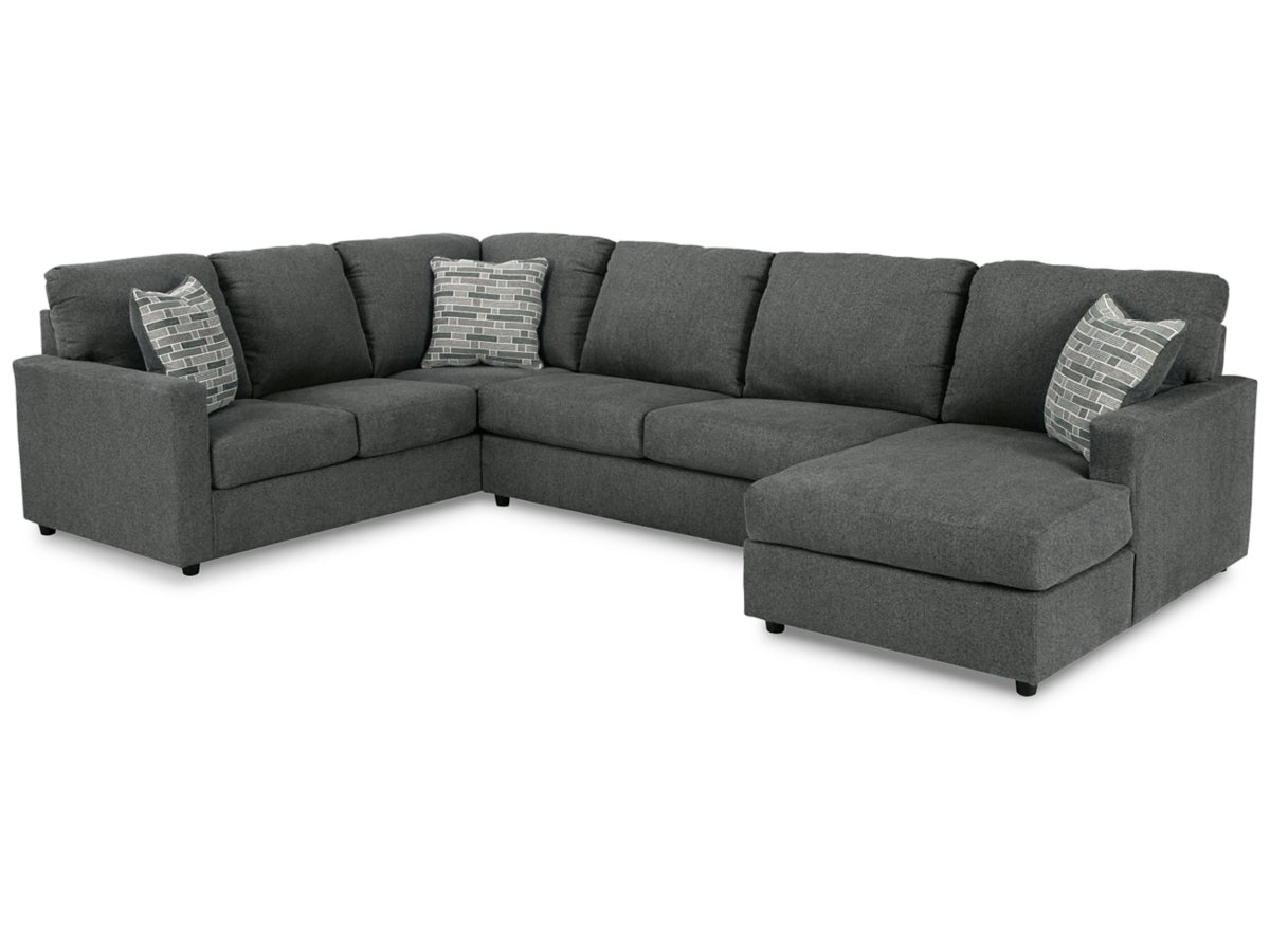 Edenfield 3-Piece Sectional with Chaise - MyWaynesHome #