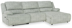 McClelland 3-Piece Reclining Sectional with Chaise