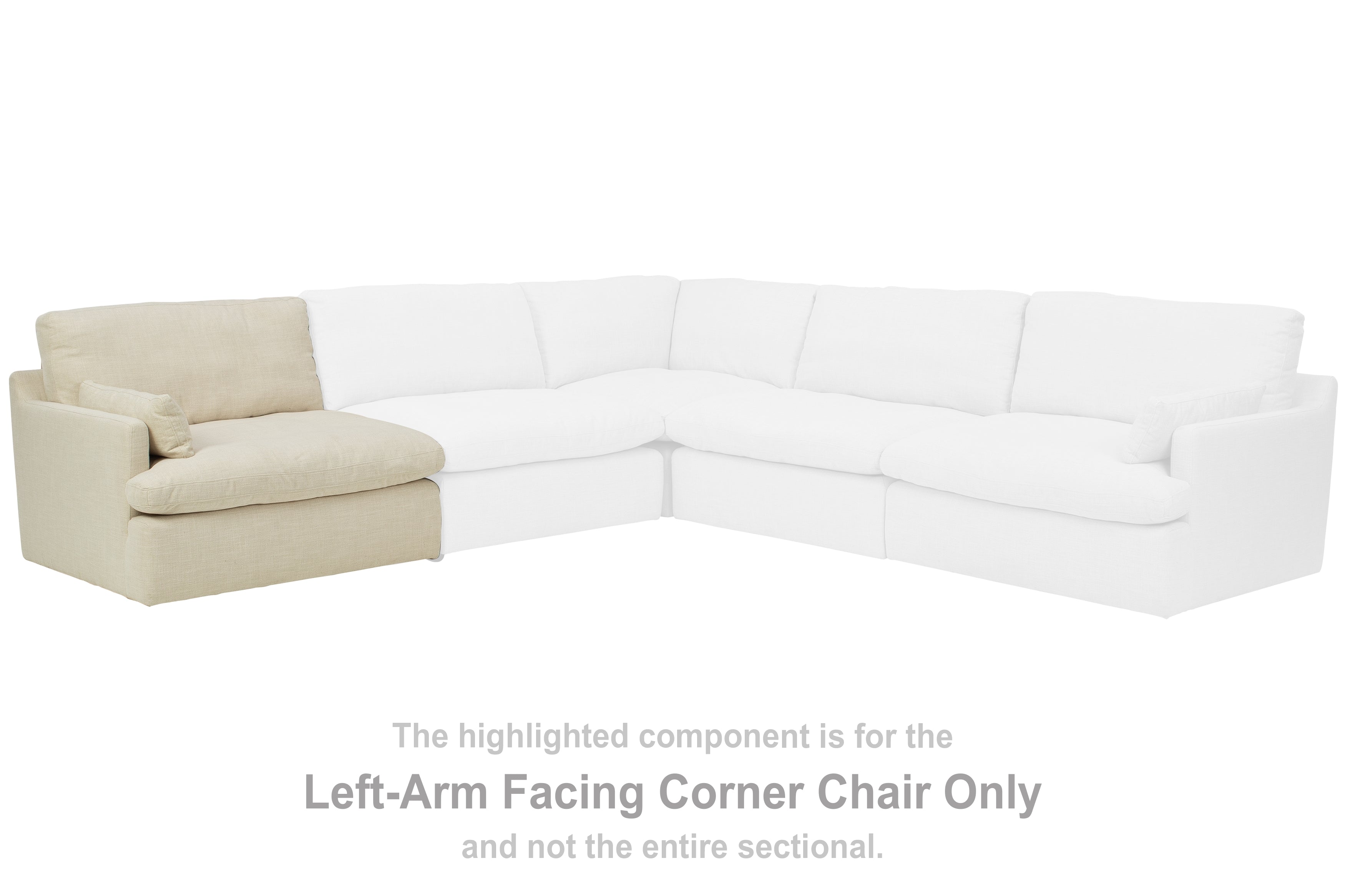 Tanavi Left-Arm Facing Corner Chair