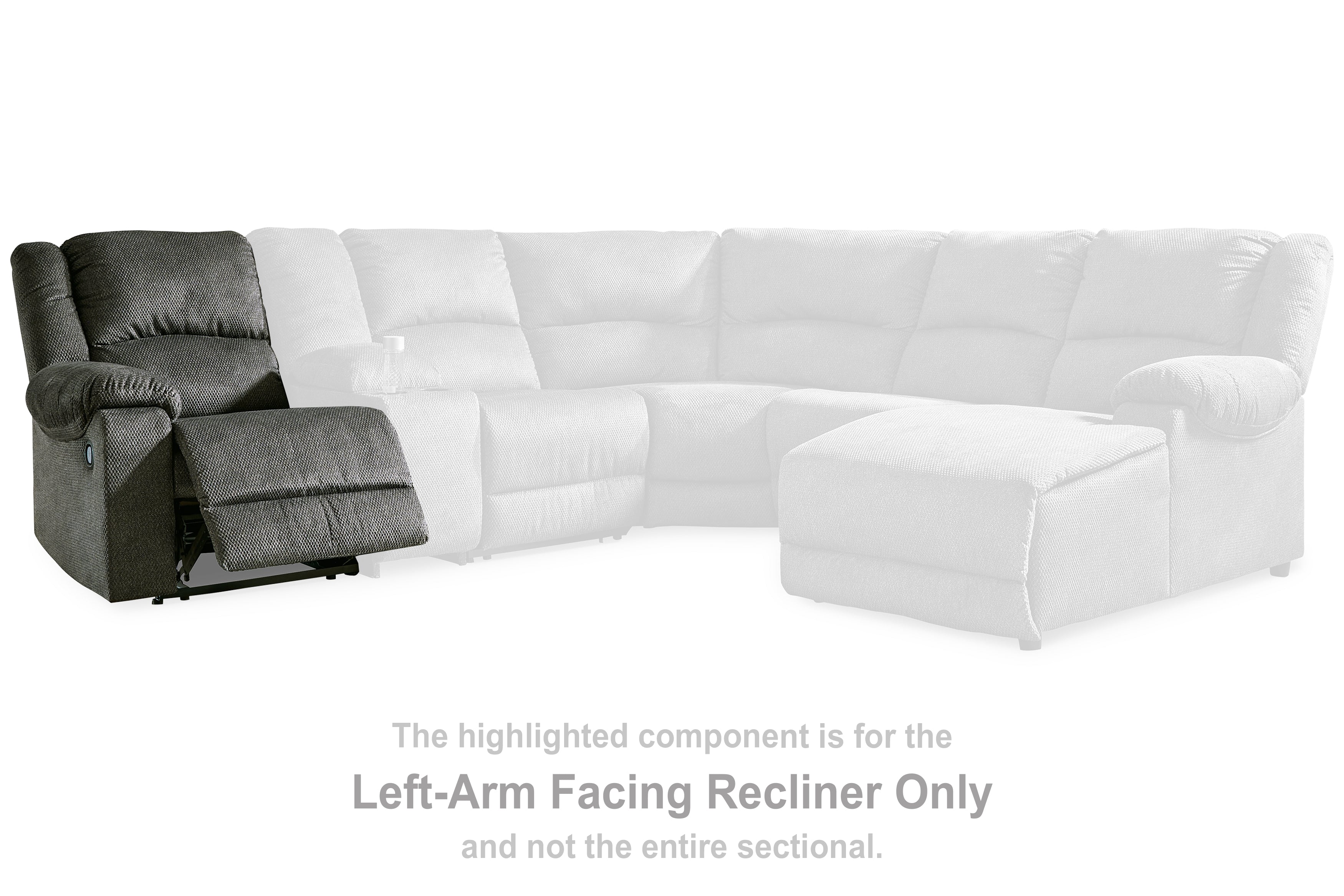 Benlocke Left-Arm Facing Recliner