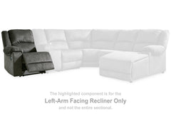 Benlocke Left-Arm Facing Recliner