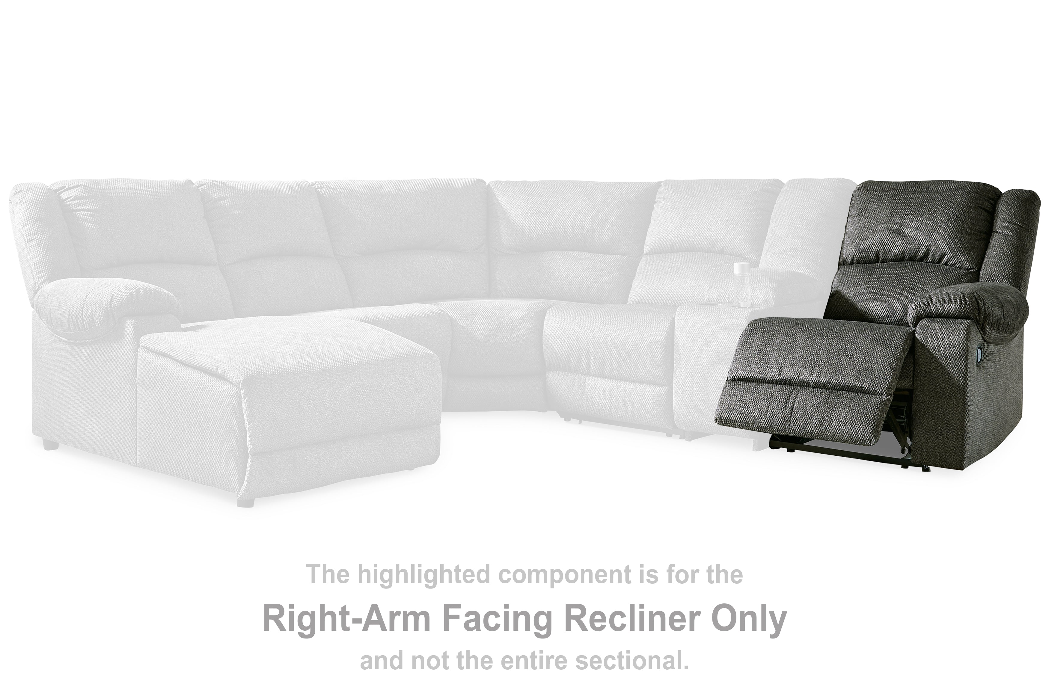 Benlocke Right-Arm Facing Recliner