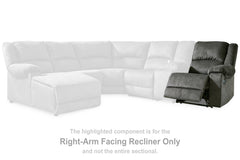 Benlocke Right-Arm Facing Recliner