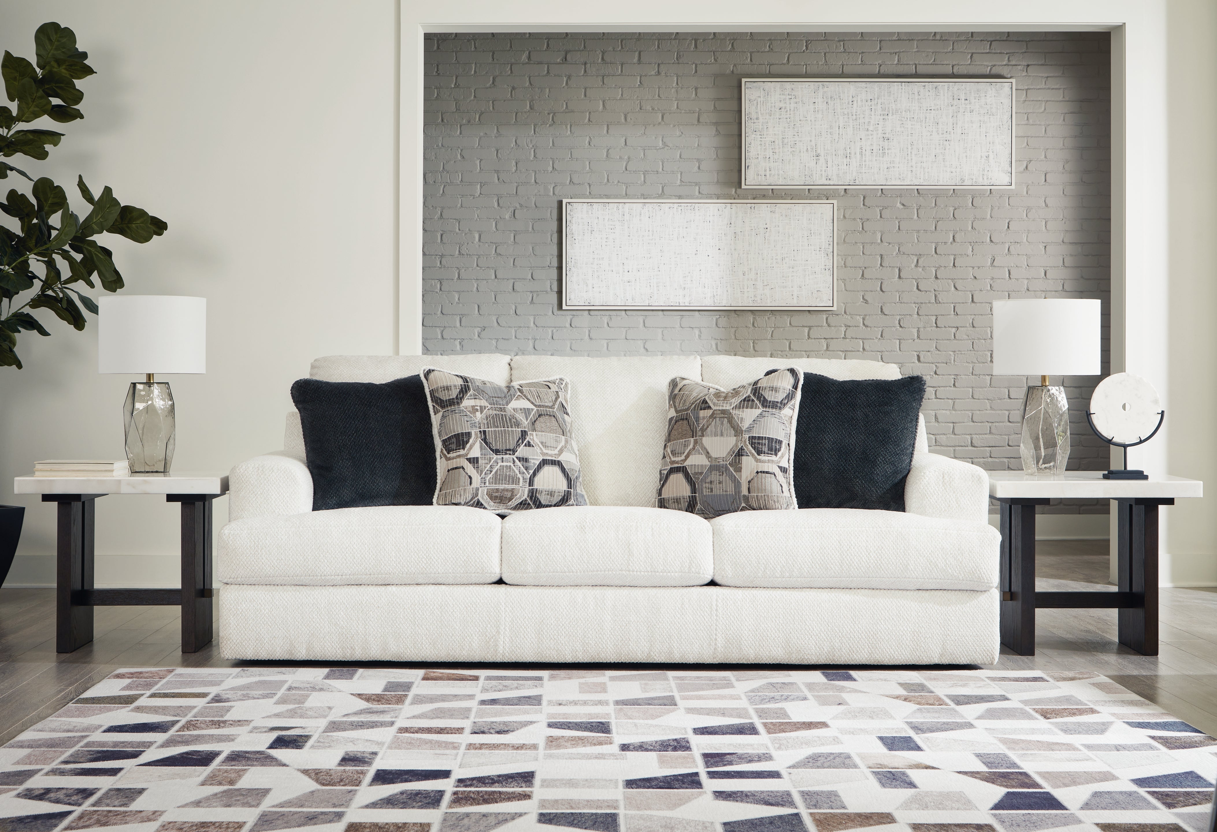 Karinne Sofa, Loveseat and Oversized Chair