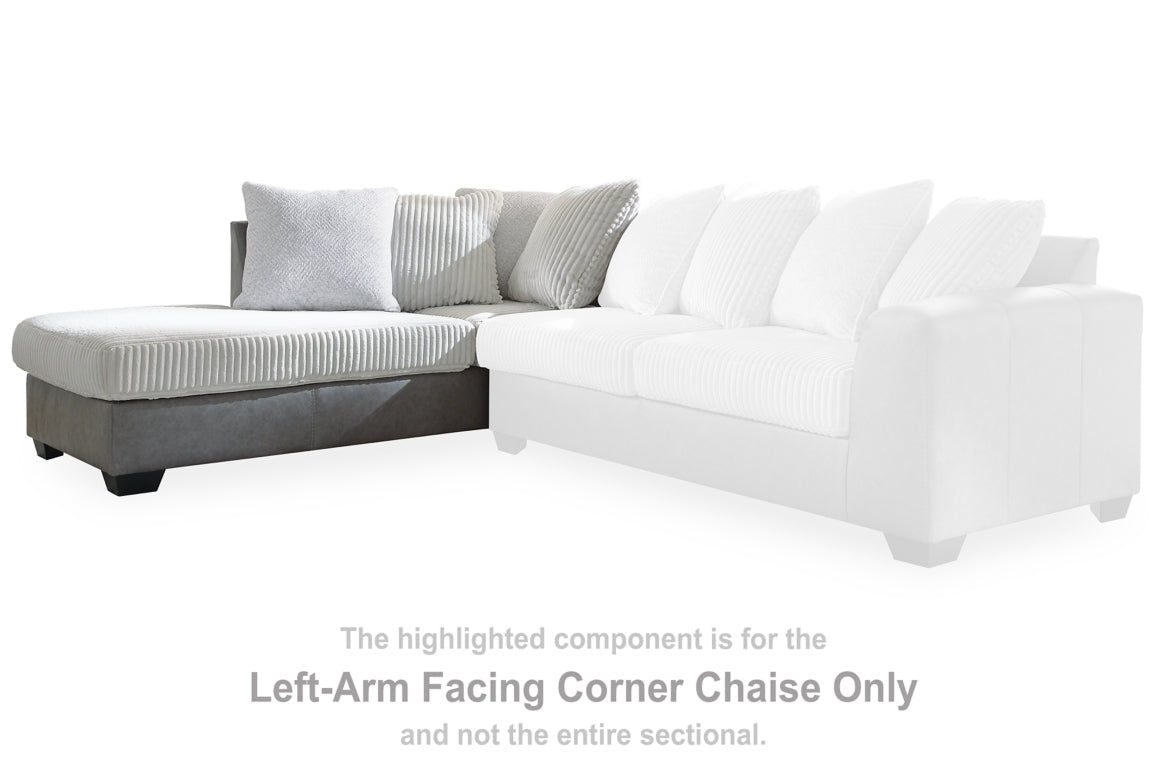 Clairette Court Left-Arm Facing Corner Chaise
