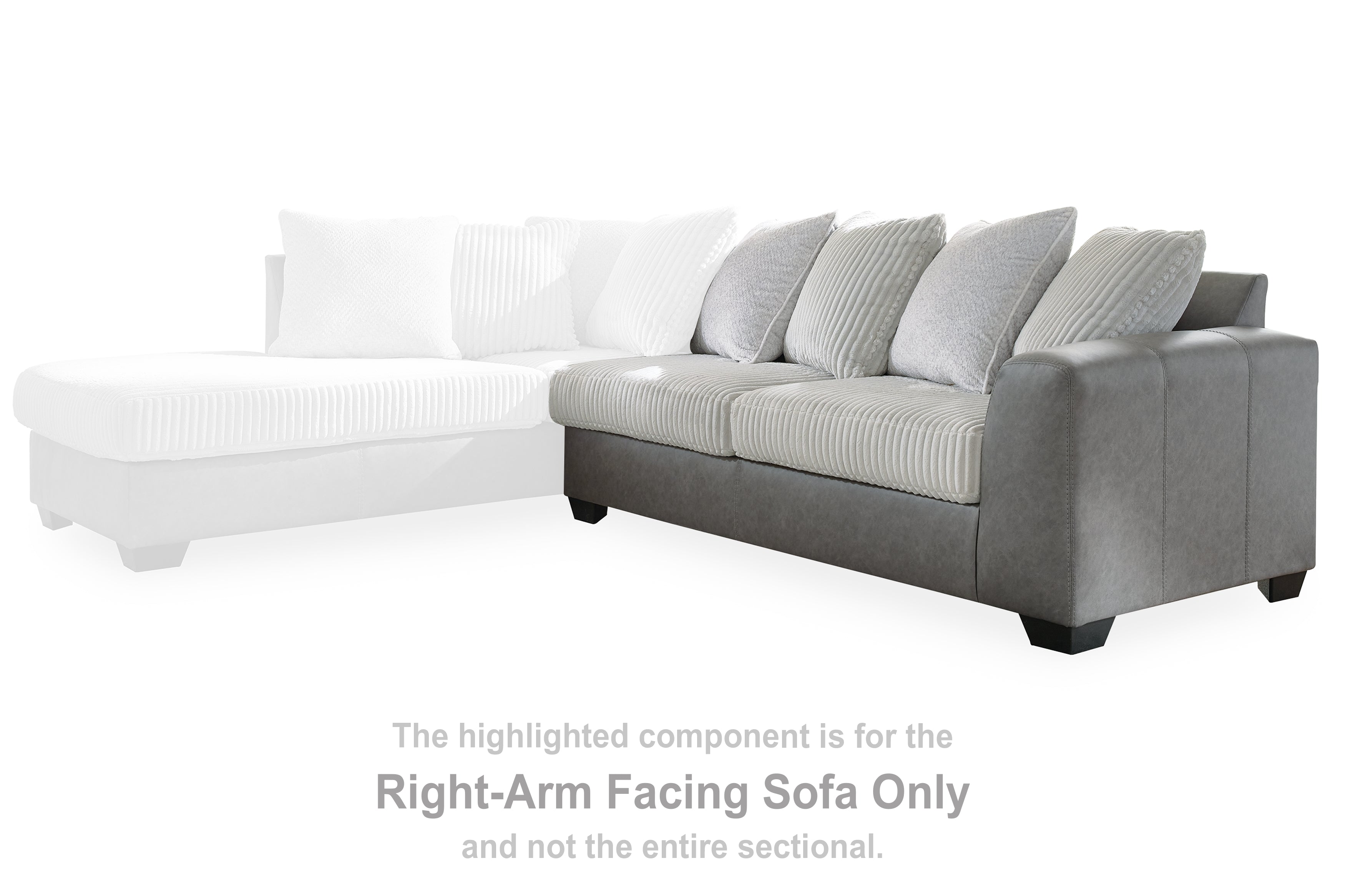 Clairette Court Right-Arm Facing Sofa