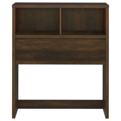 Westpark 49-inch Twin Bookcase Headboard Dark Pine