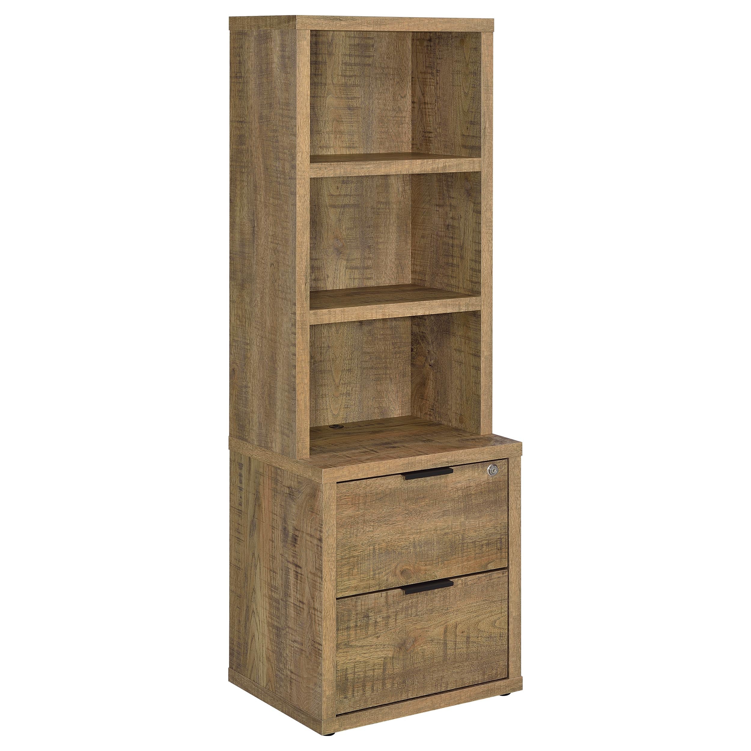 Westpark 3-piece Full Bedroom Set Bookcase Headboard Mango