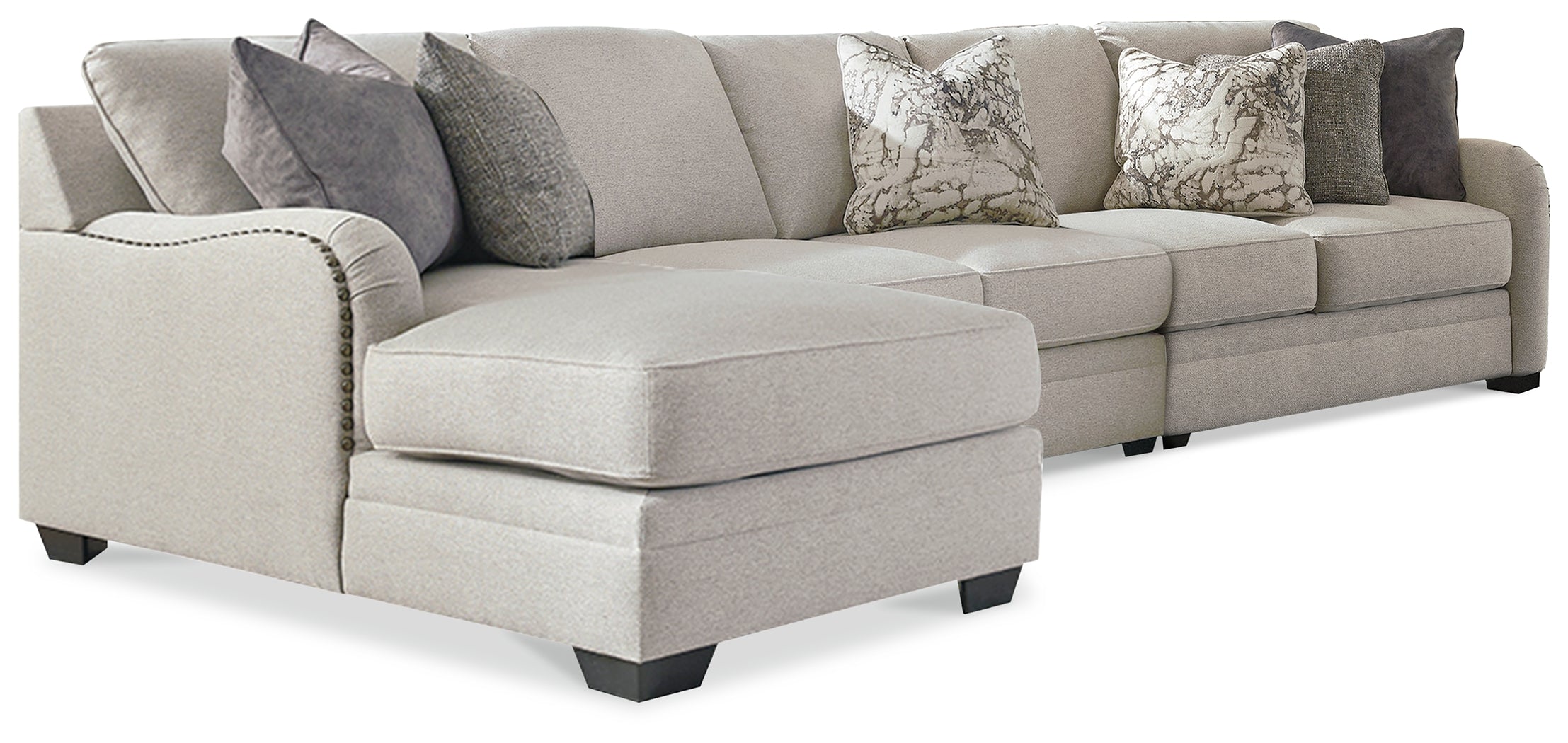 Dellara 3-Piece Sectional with Chaise - MyWaynesHome #