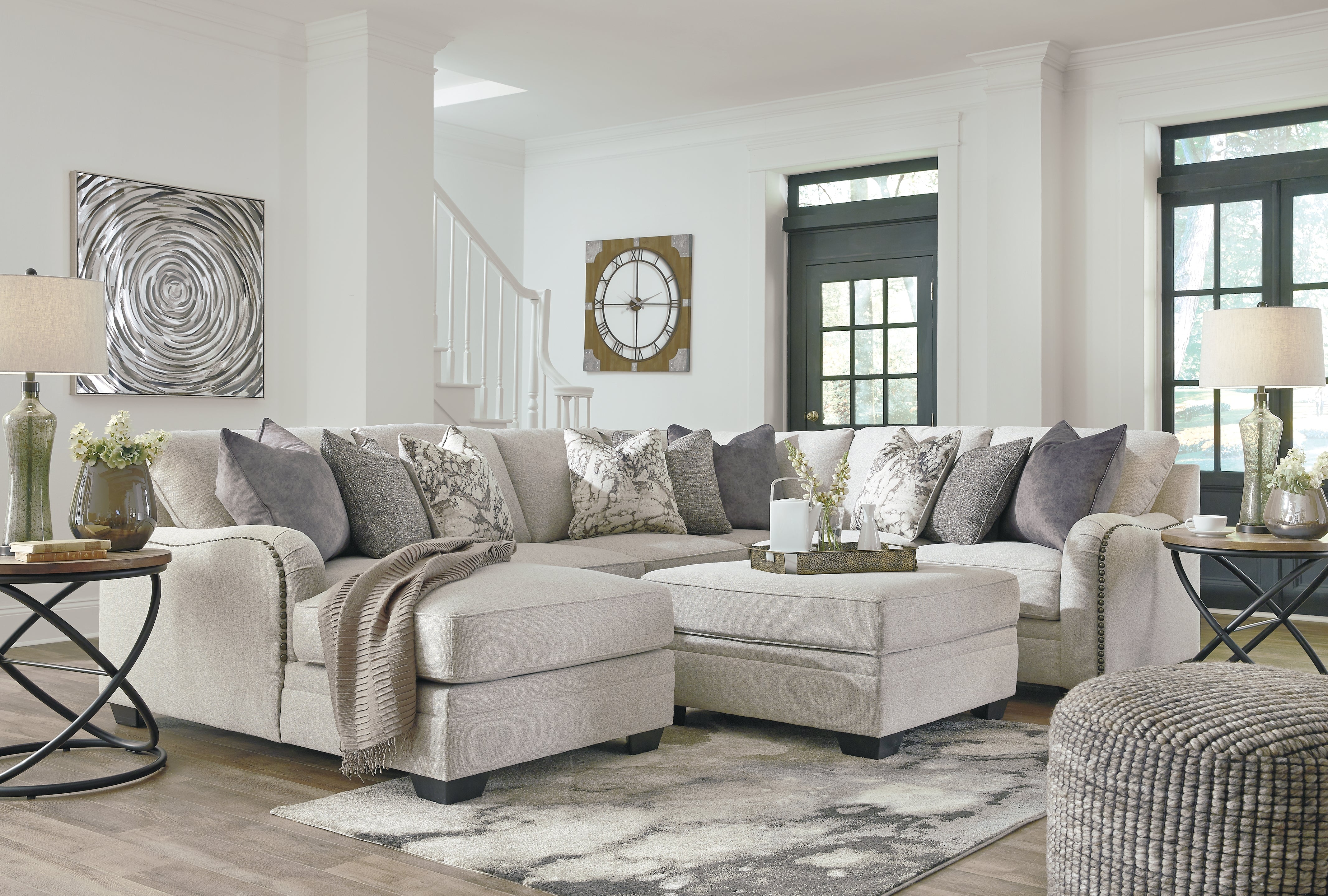 Dellara 4-Piece Sectional with Chaise - MyWaynesHome #