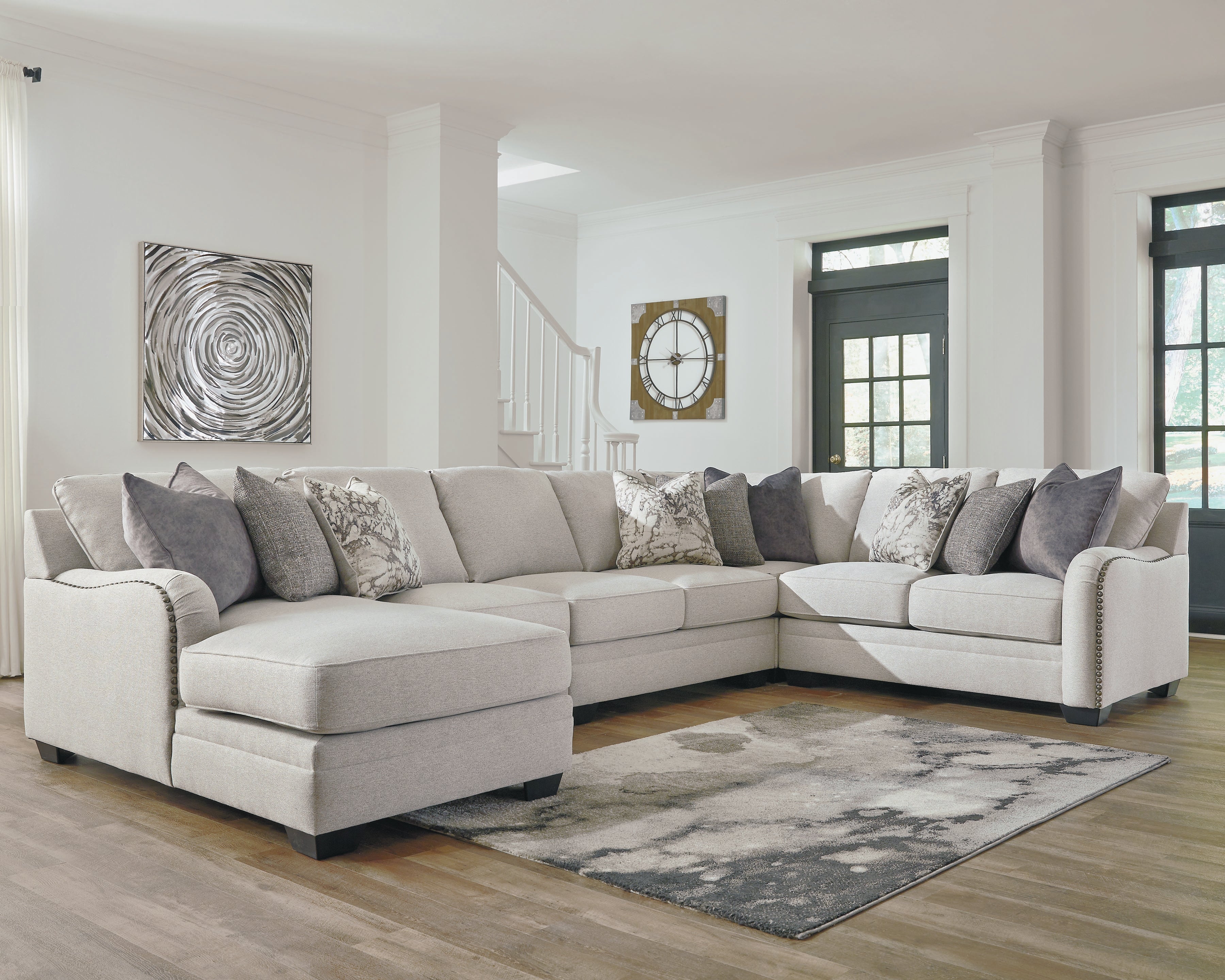 Dellara 5-Piece Sectional with Chaise - MyWaynesHome #
