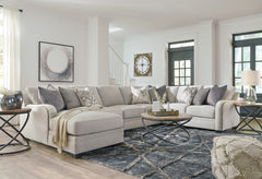 Dellara 5-Piece Sectional with Chaise - MyWaynesHome #