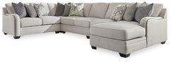 Dellara 4-Piece Sectional with Chaise - MyWaynesHome #