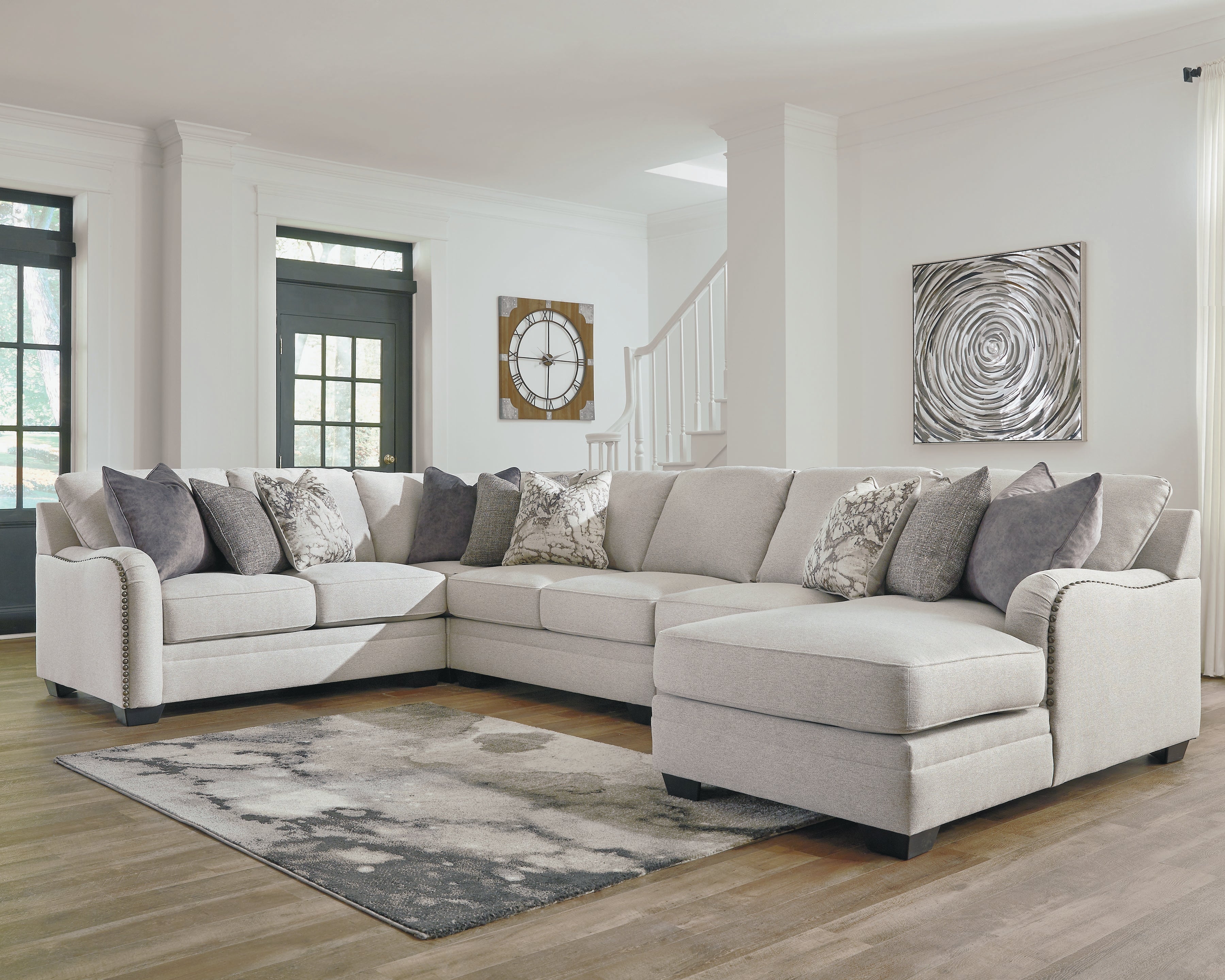 Dellara 5-Piece Sectional with Chaise - MyWaynesHome #