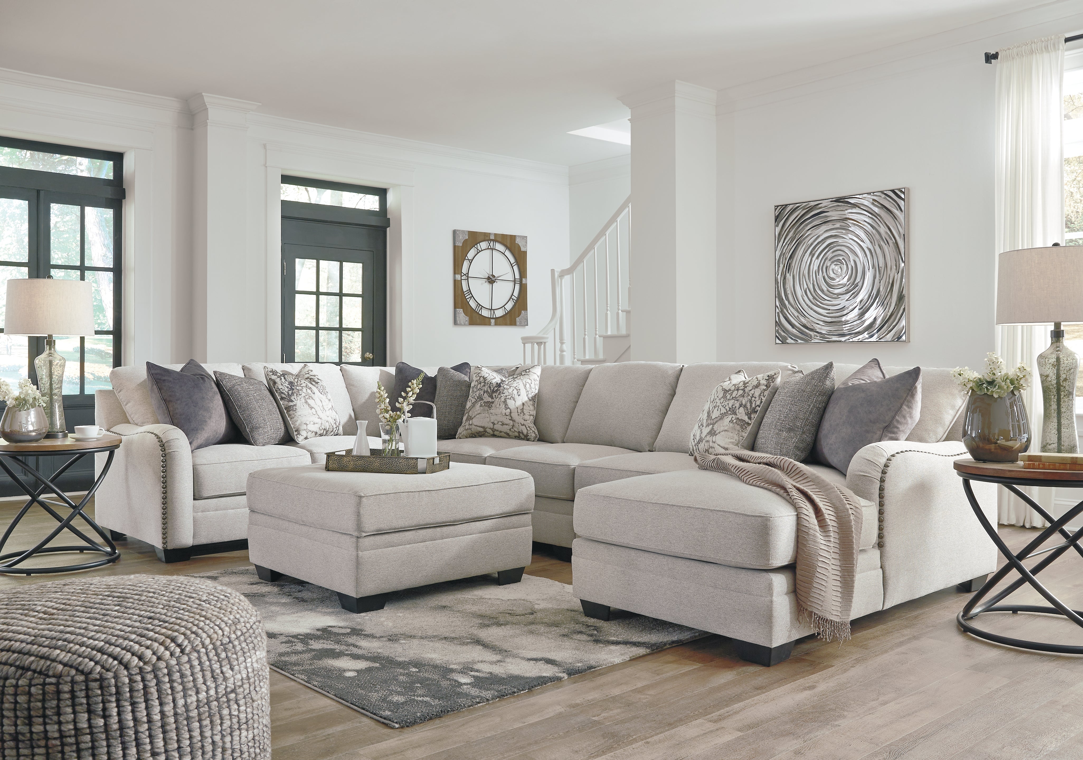 Dellara 5-Piece Sectional with Chaise - MyWaynesHome #