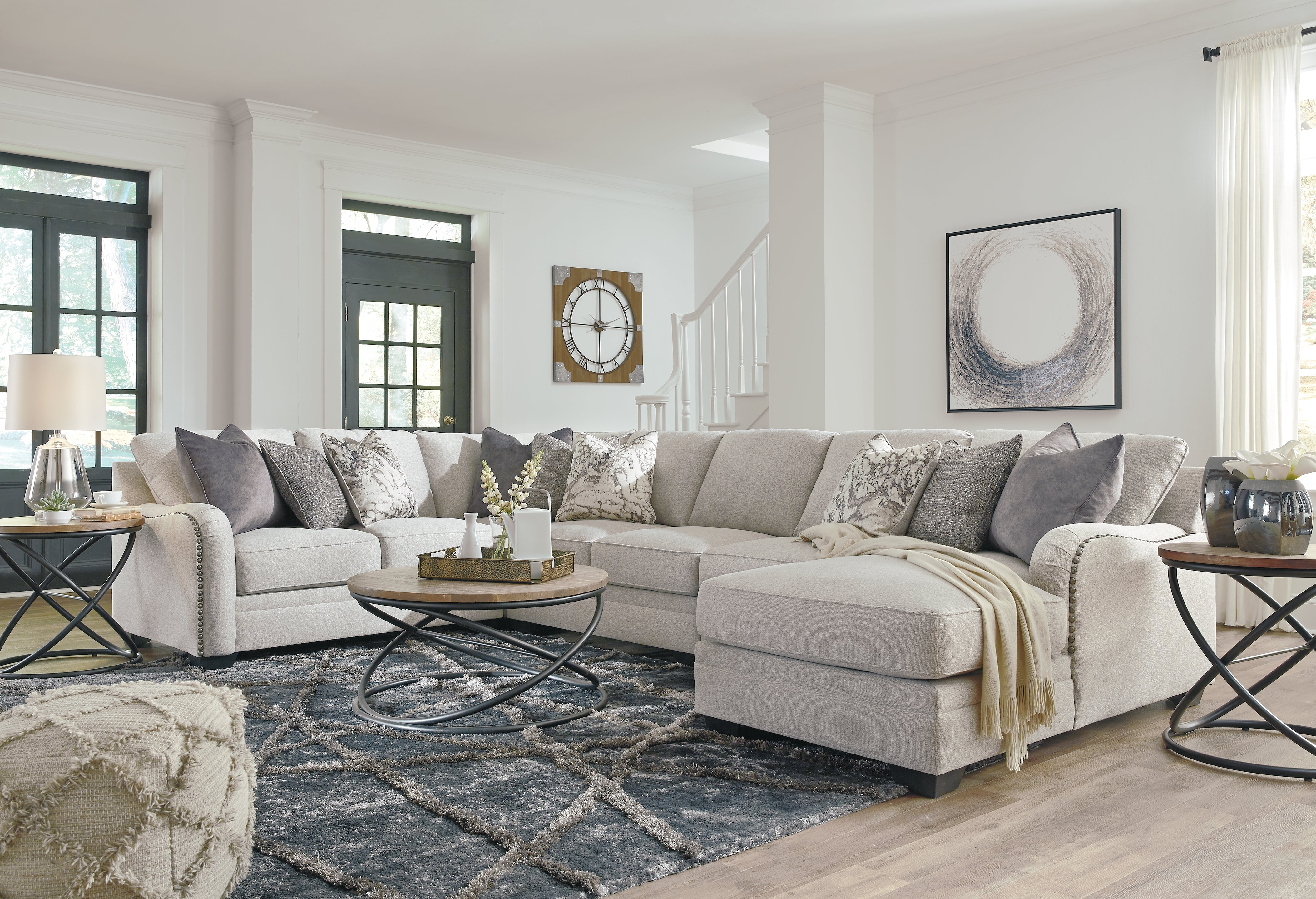 Dellara 5-Piece Sectional with Chaise - MyWaynesHome #