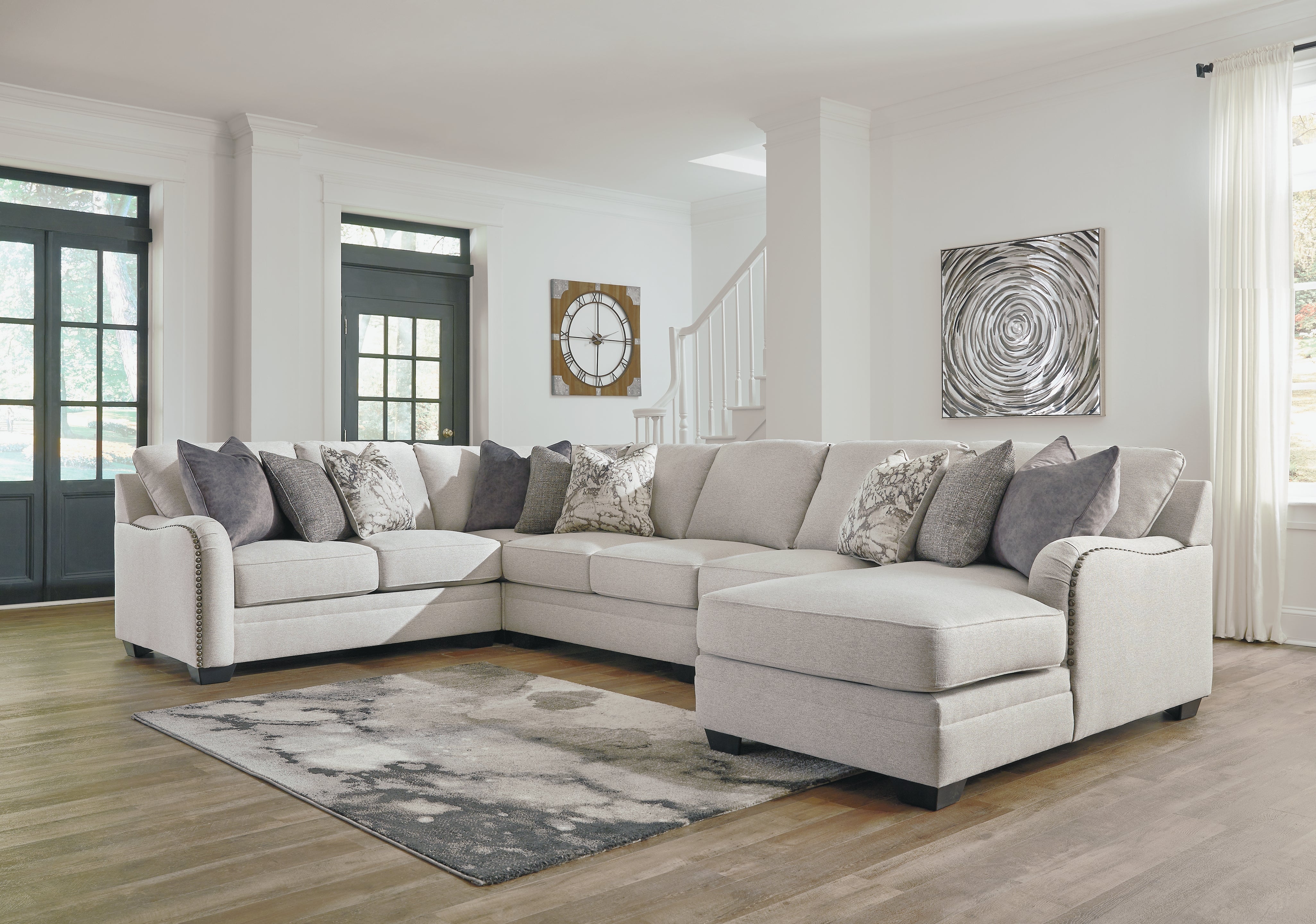 Dellara 5-Piece Sectional with Chaise - MyWaynesHome #