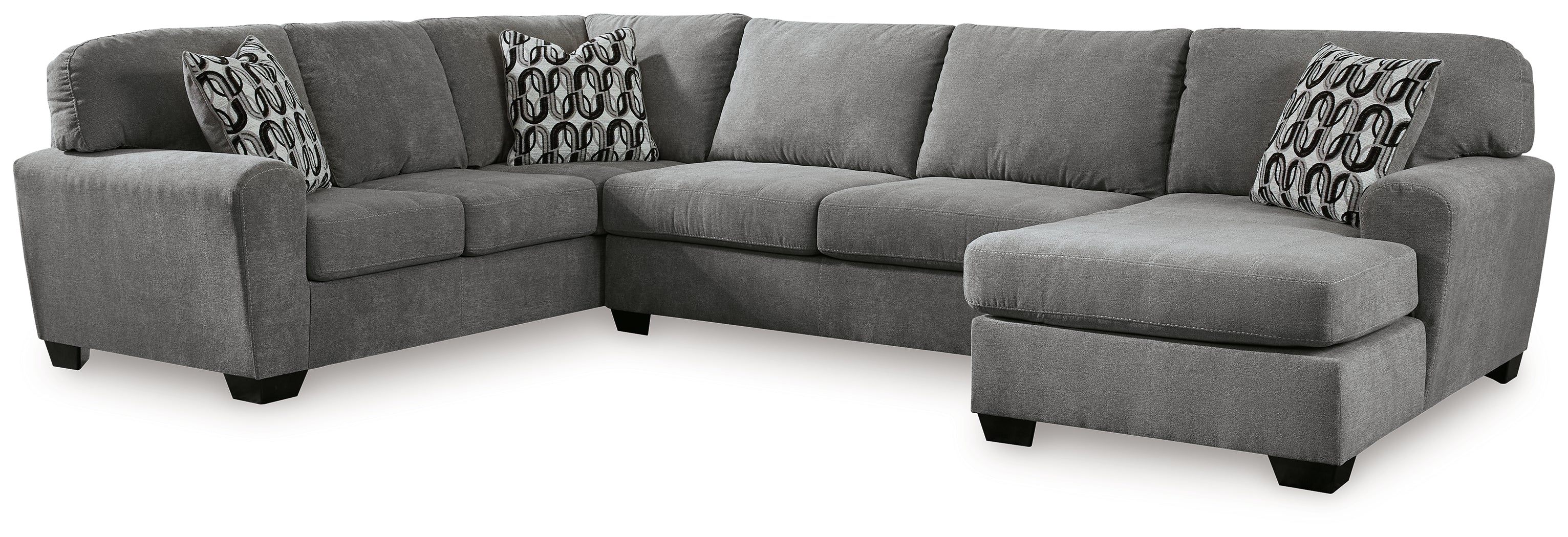 Birkdale Court 3-Piece Sectional with Chaise - MyWaynesHome #