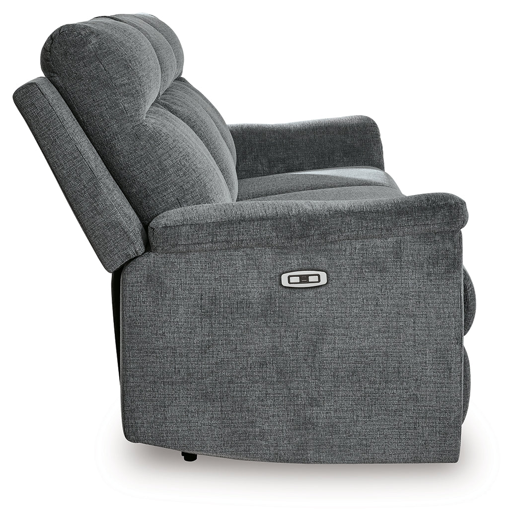 Barnsana Power Reclining Sofa, Loveseat and Recliner