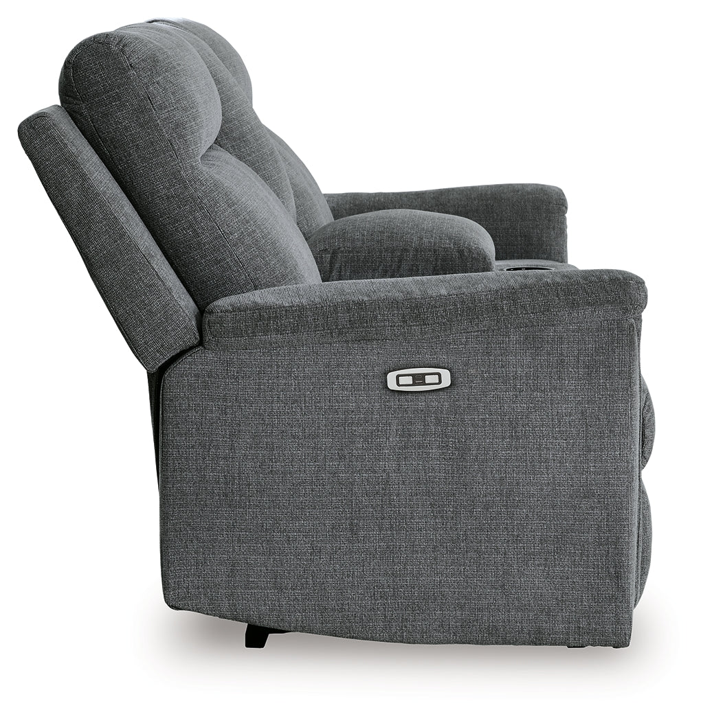 Barnsana Power Reclining Sofa, Loveseat and Recliner