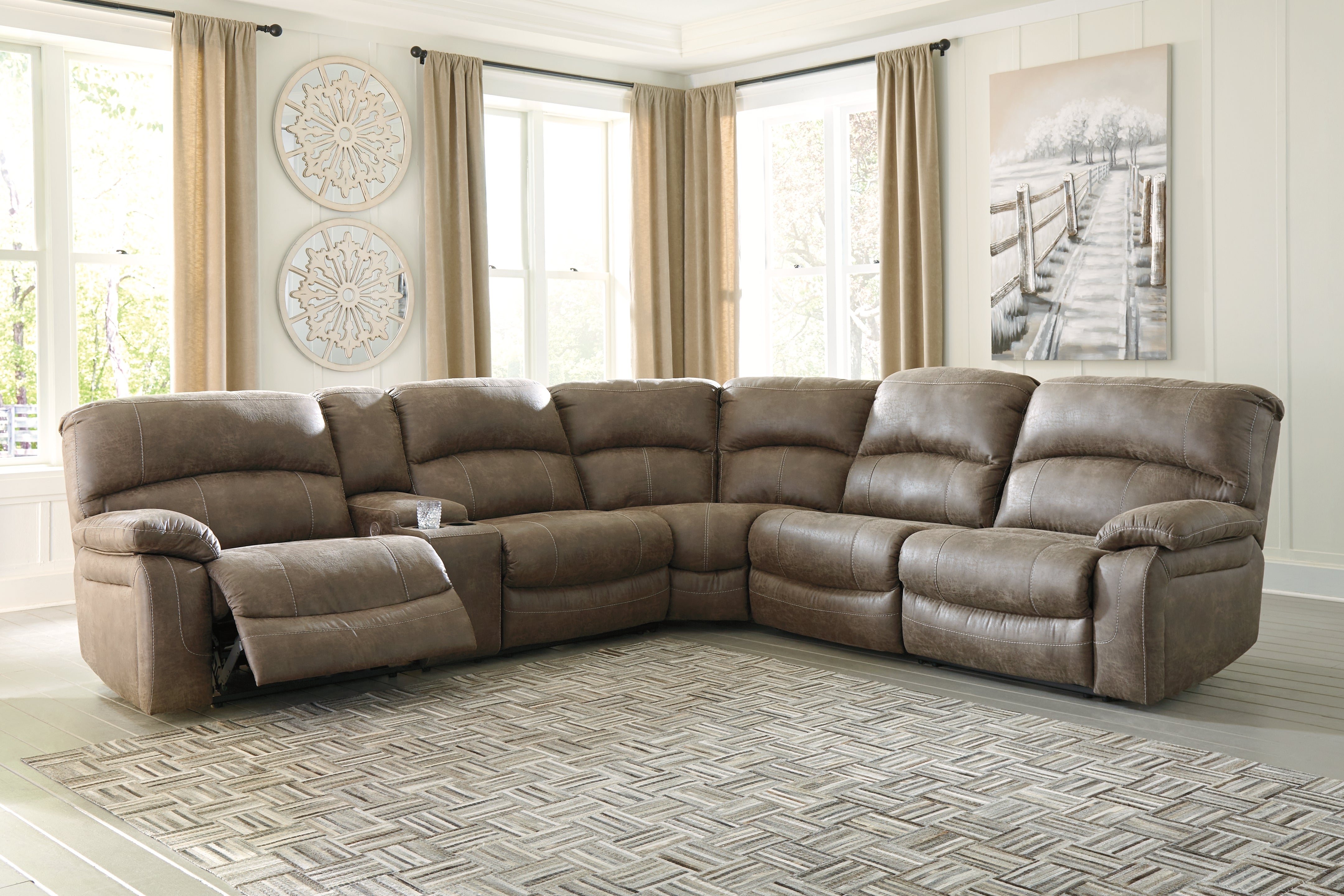 Segburg 4-Piece Power Reclining Sectional - MyWaynesHome #