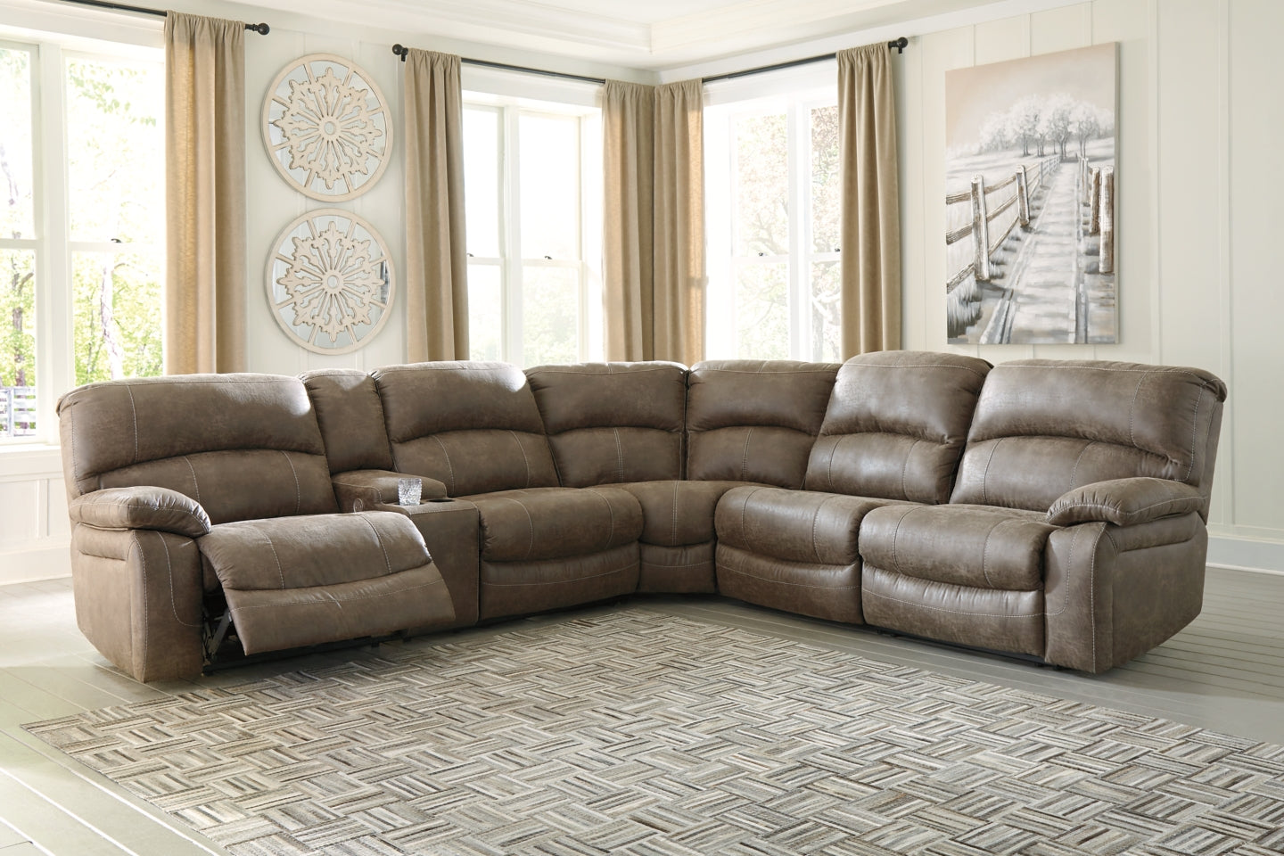 Segburg 4-Piece Power Reclining Sectional - MyWaynesHome #